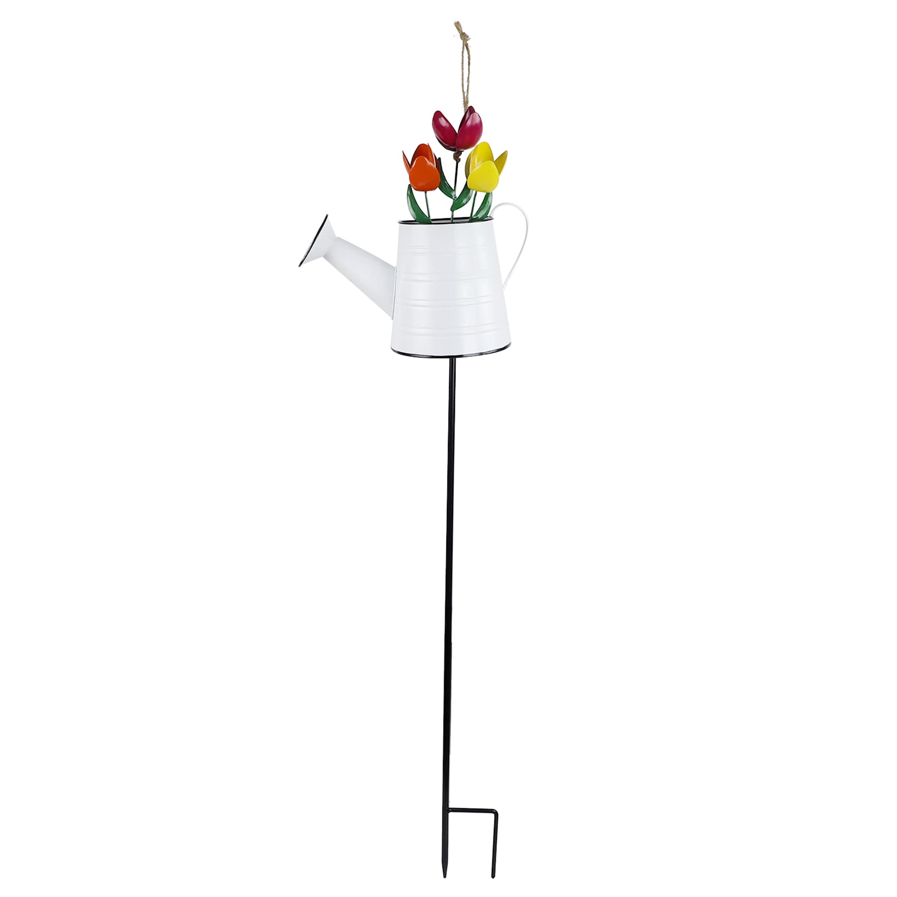 Tulip Topiary Yard Stake, 35.5"