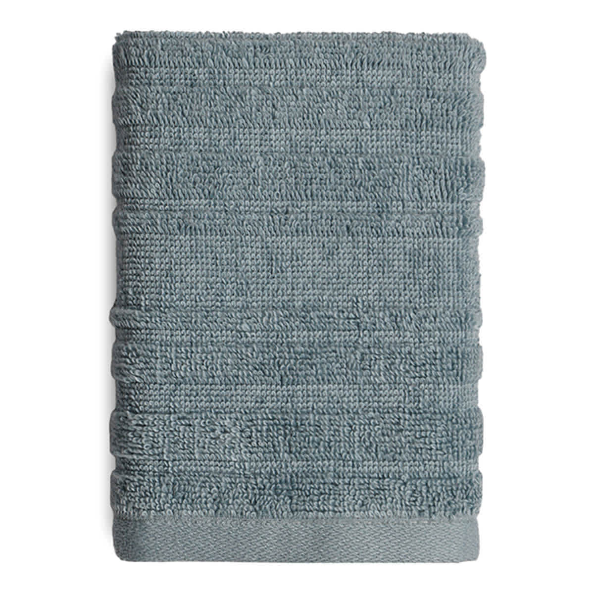 Found & Fable Blue Organic Cotton Washcloth, 13"