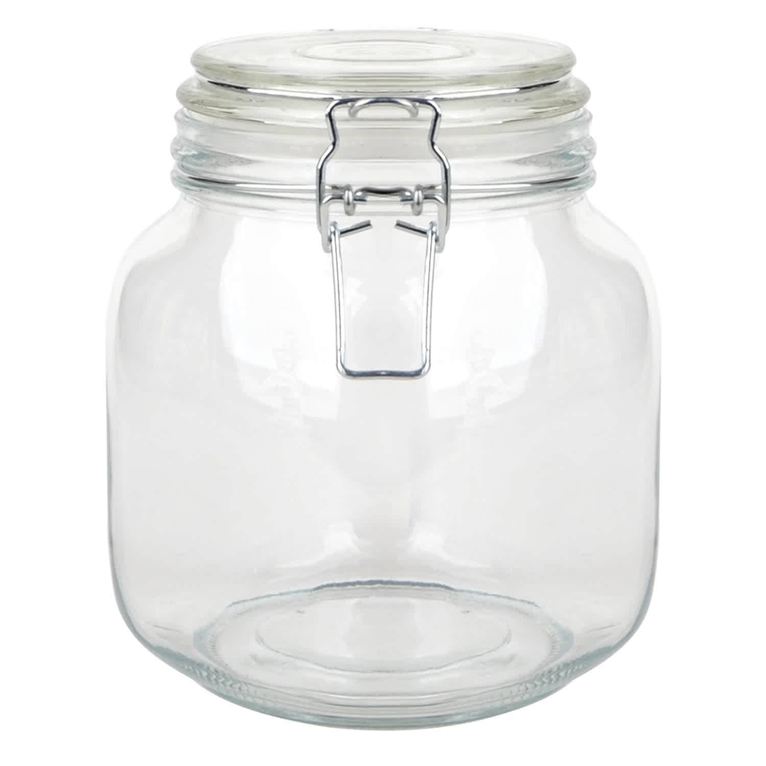 Glass Canister with Glass Lock Lid, 34oz