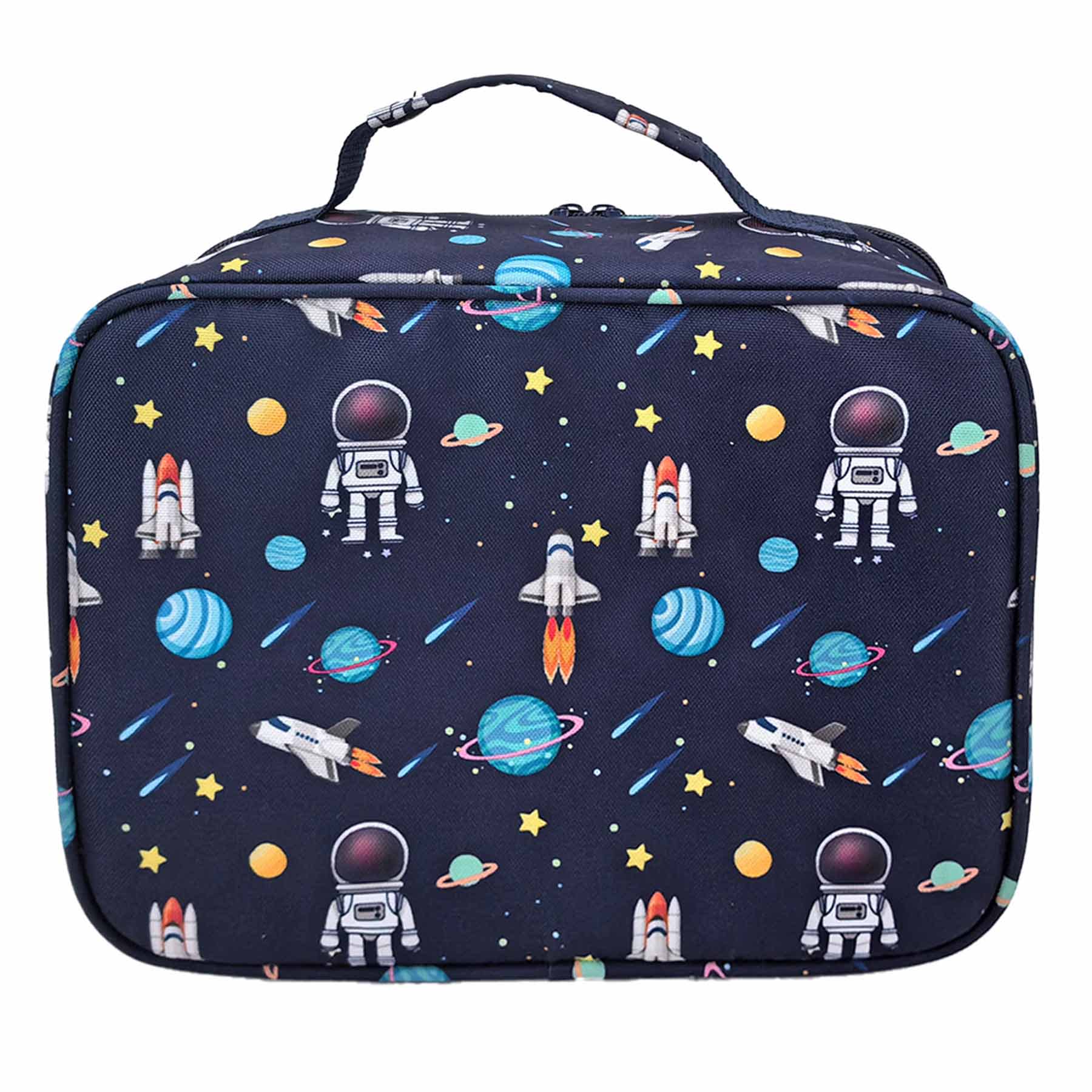 Space Navy Insulated Kids Lunch Box