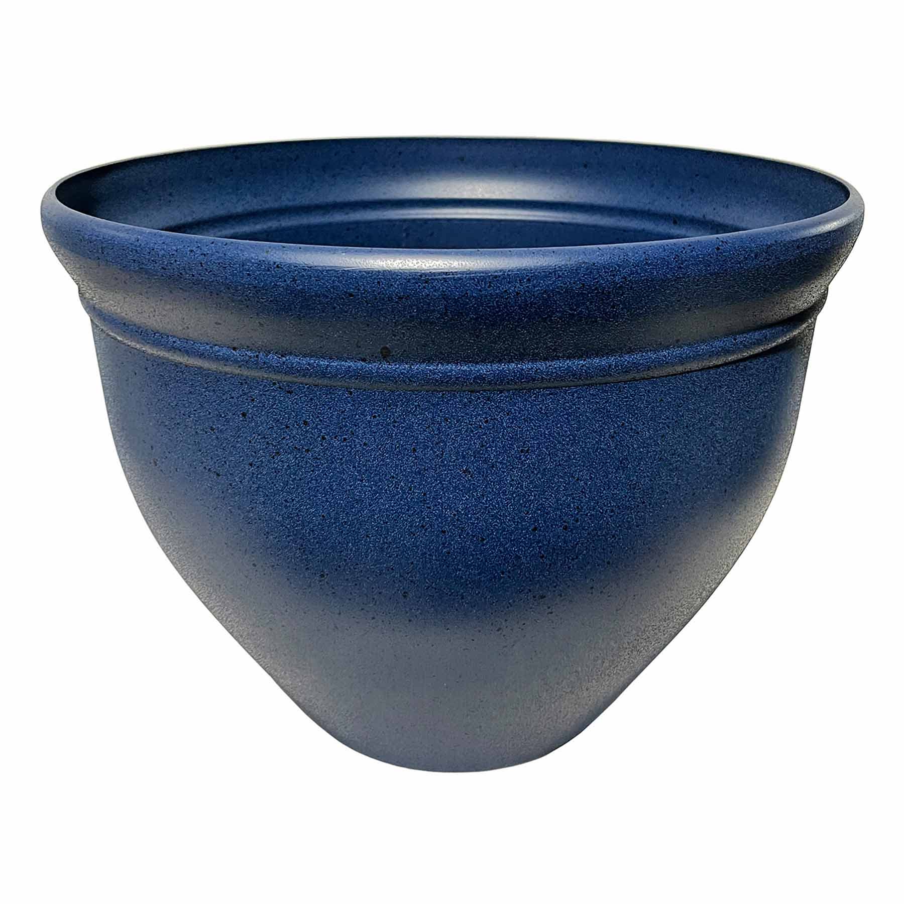 Sadiya Dark Blue Outdoor Planter, Small