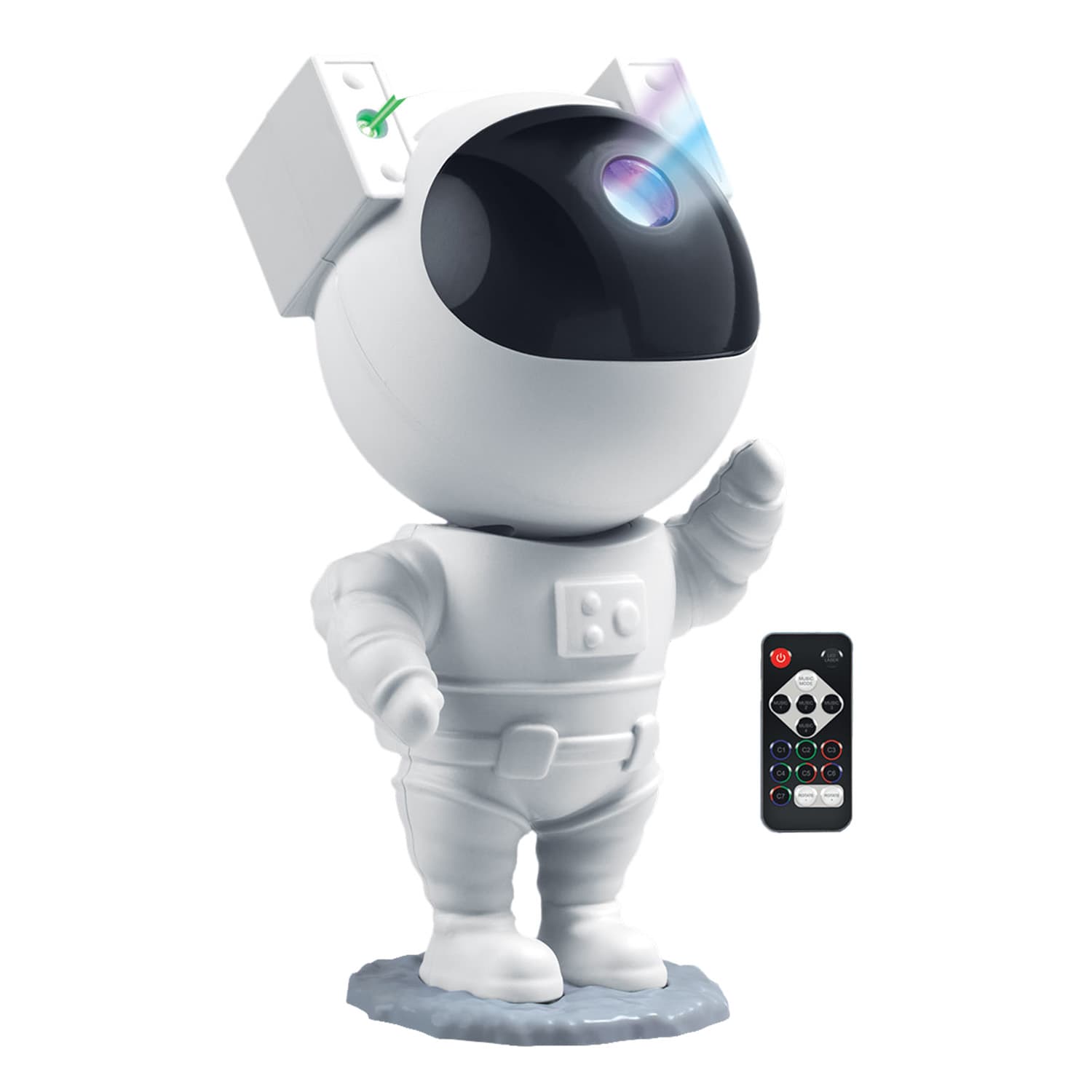 Astronaut Galaxy Projector Light, 9"
