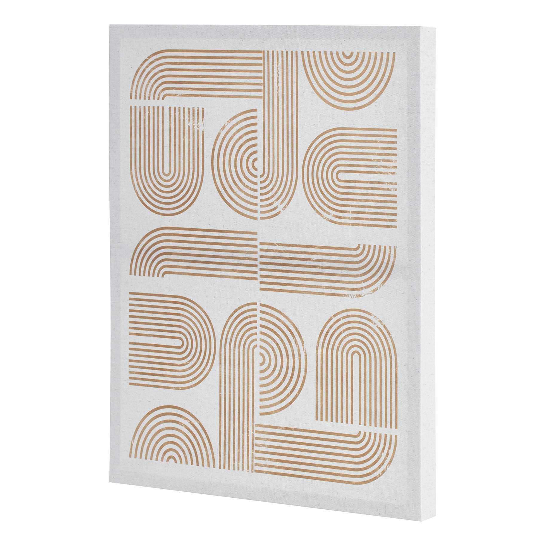 Abstract Shapes Canvas Wall Art, 12x16