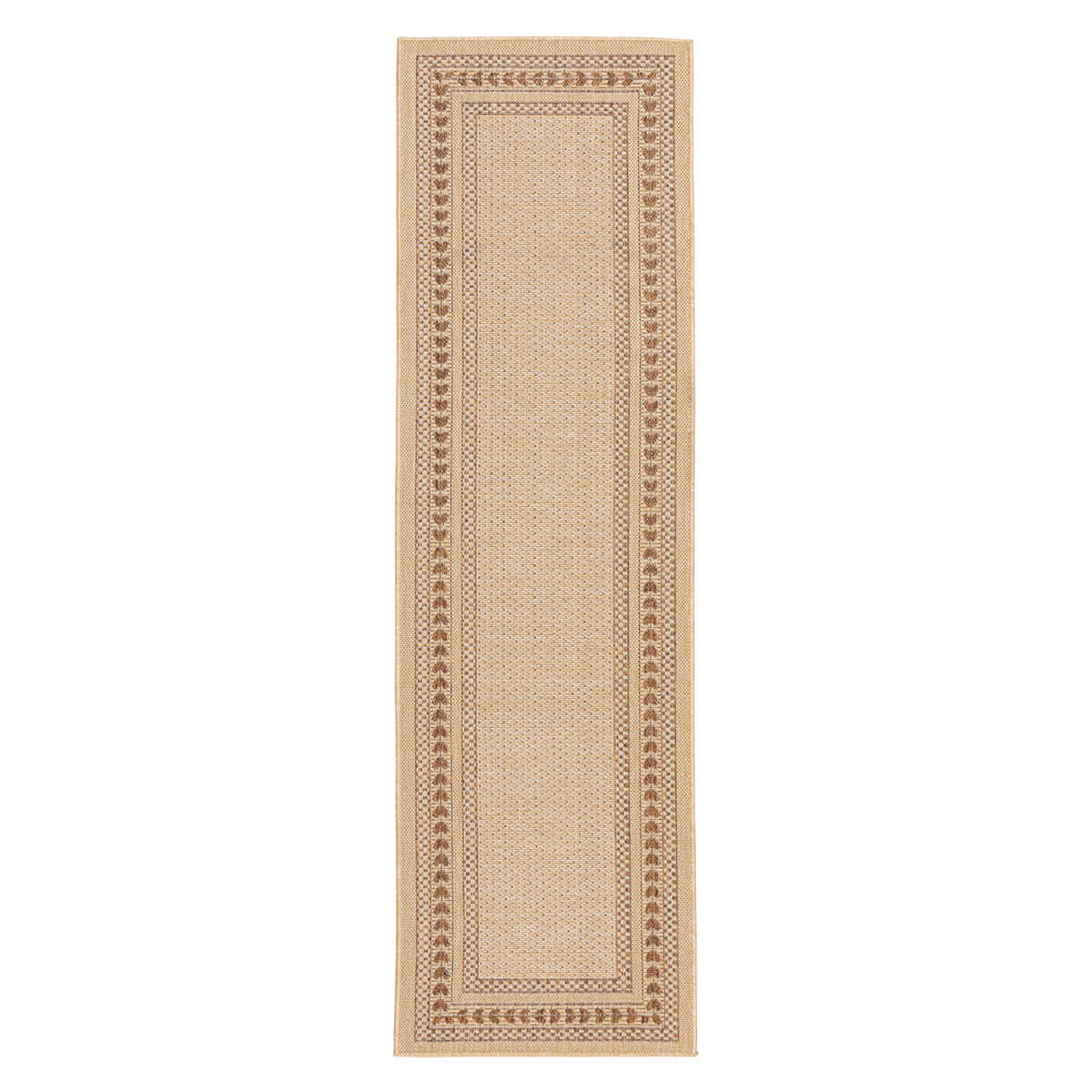 (E523) Providence Santorini Sutton Natural Outdoor Runner, 2x7