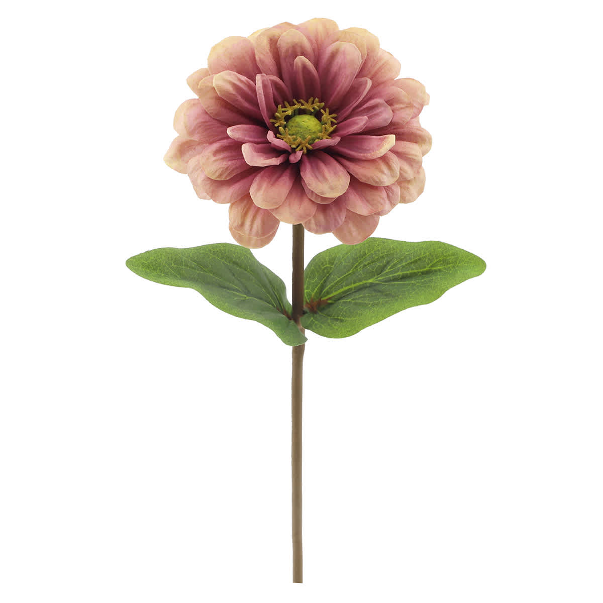 Willow Crossley Pink Zinnia Floral Pick, 12"