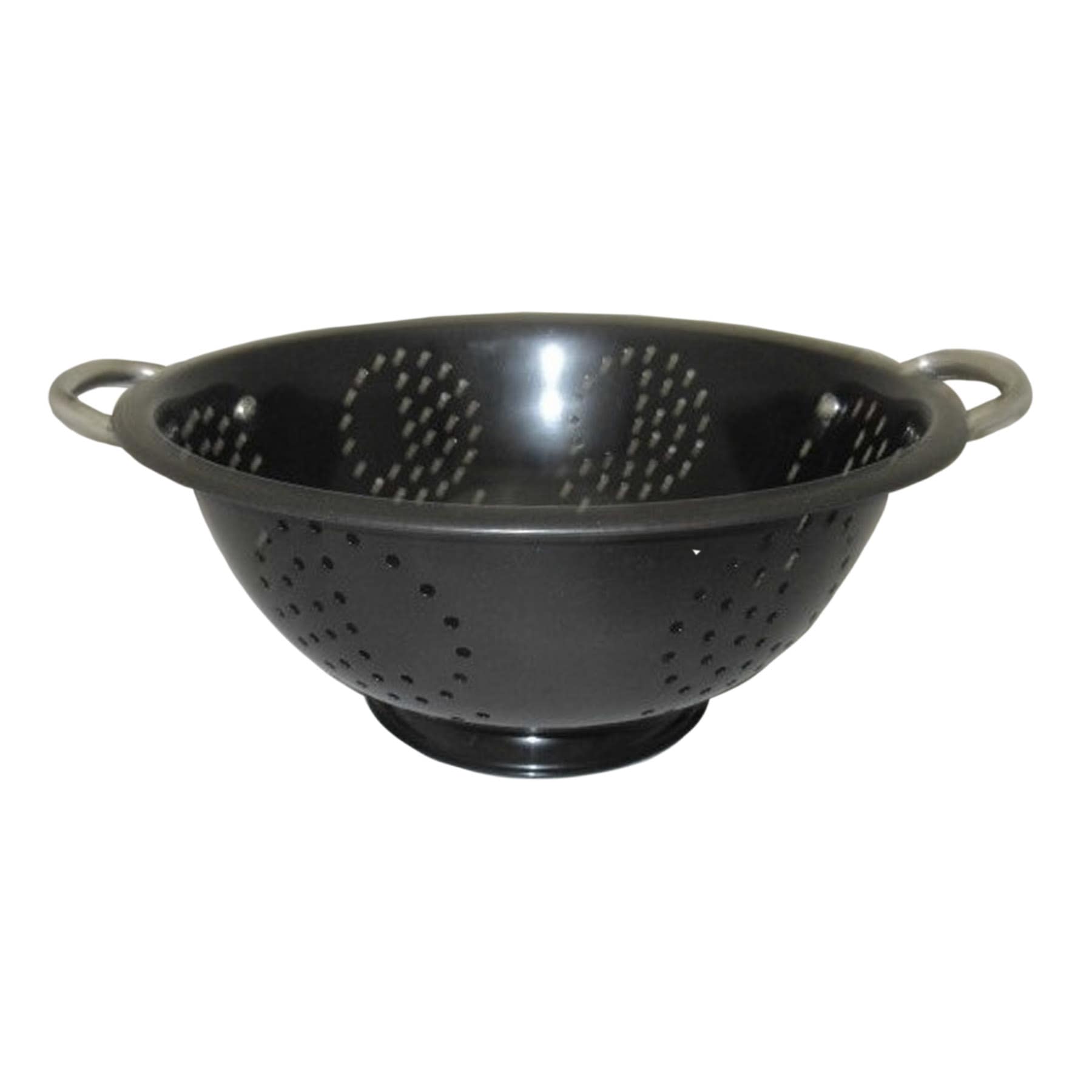 Black Stainless Steel Colander, 5qt