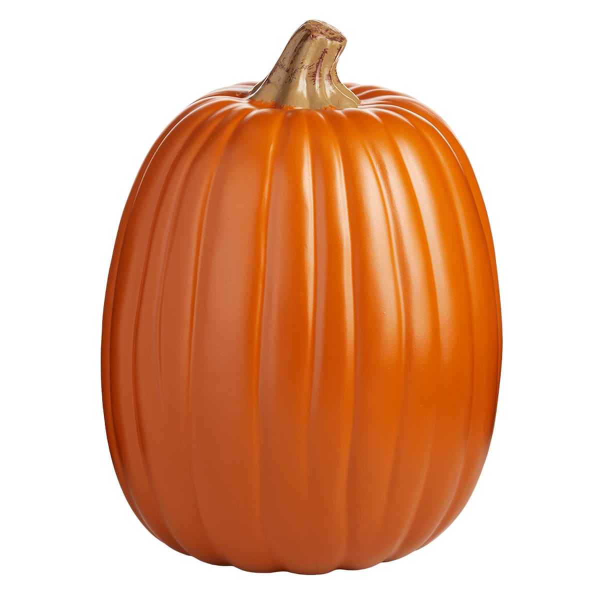 Halloween Orange Craft Pumpkin, 13"