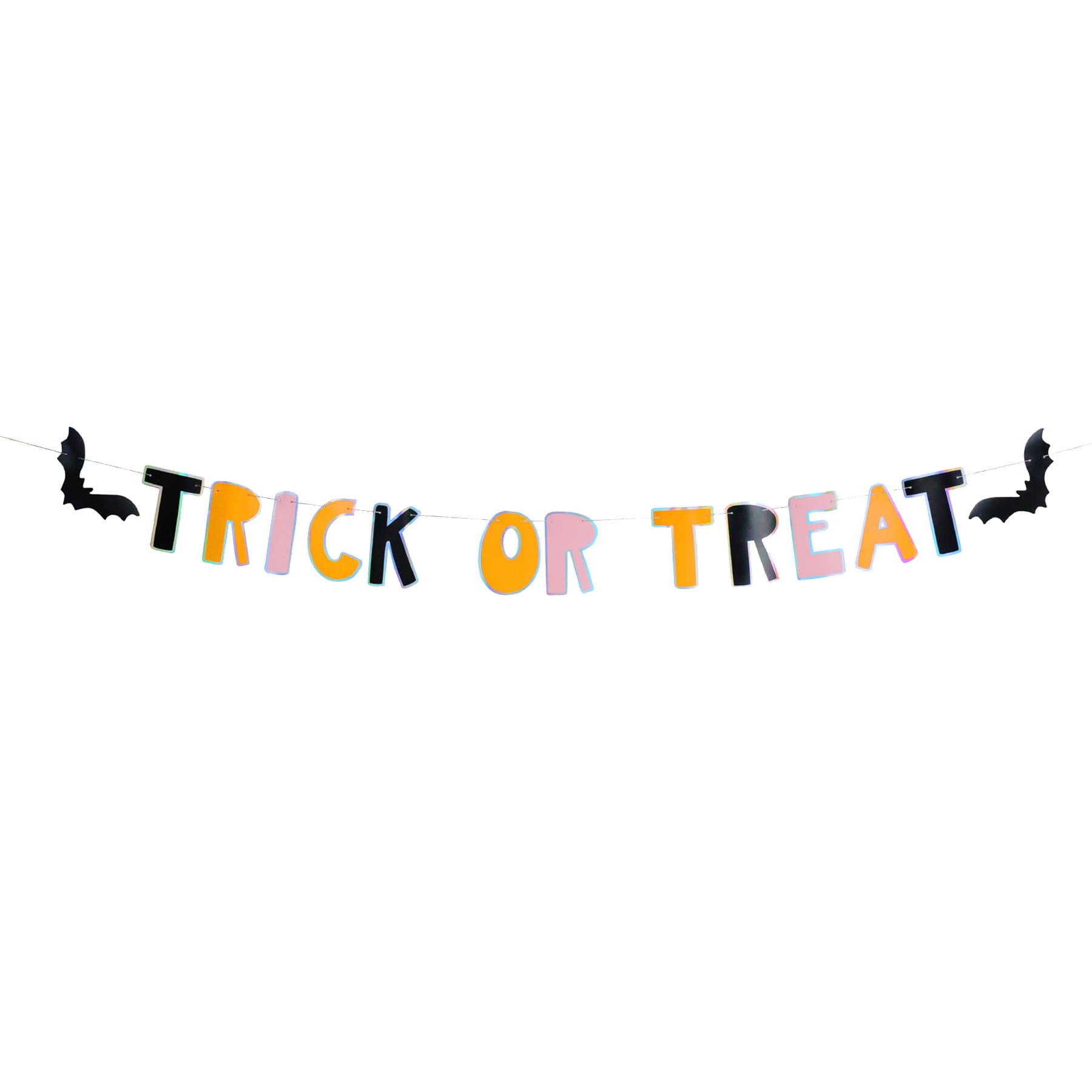 Trick or Treat Paper Halloween Banner