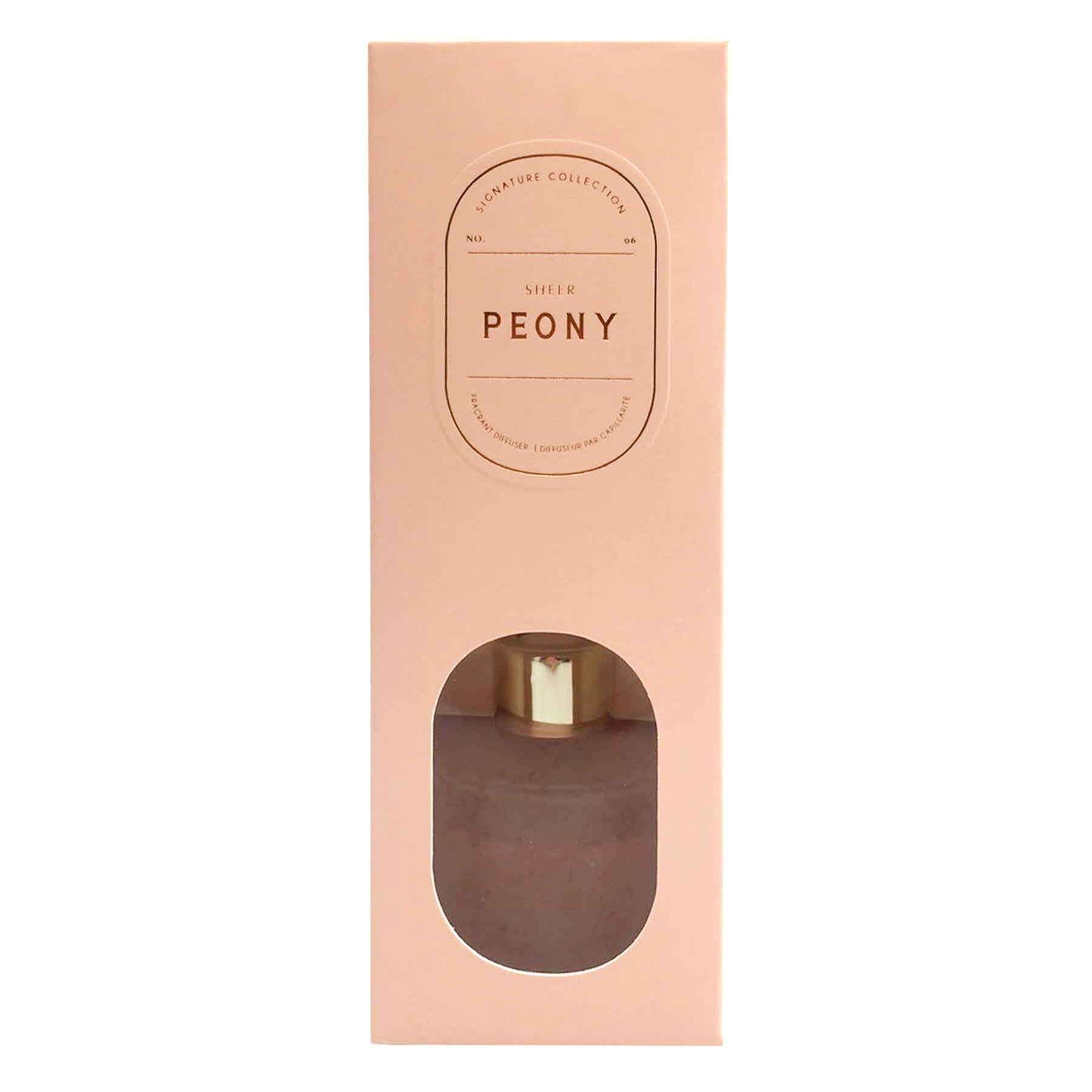 Sheer Peony Scented Reed Diffuser, 90ml