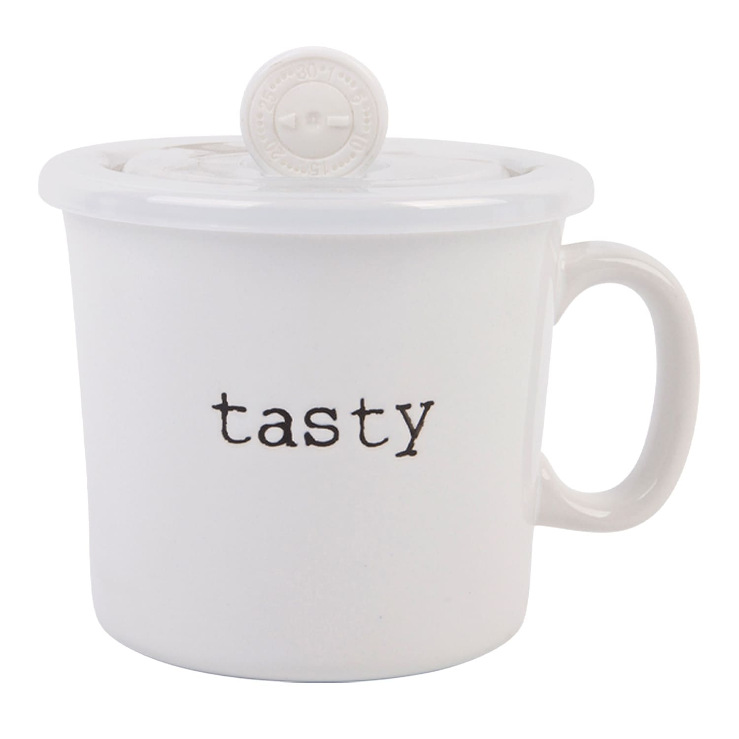 White Tasty Soup Mug, 25oz