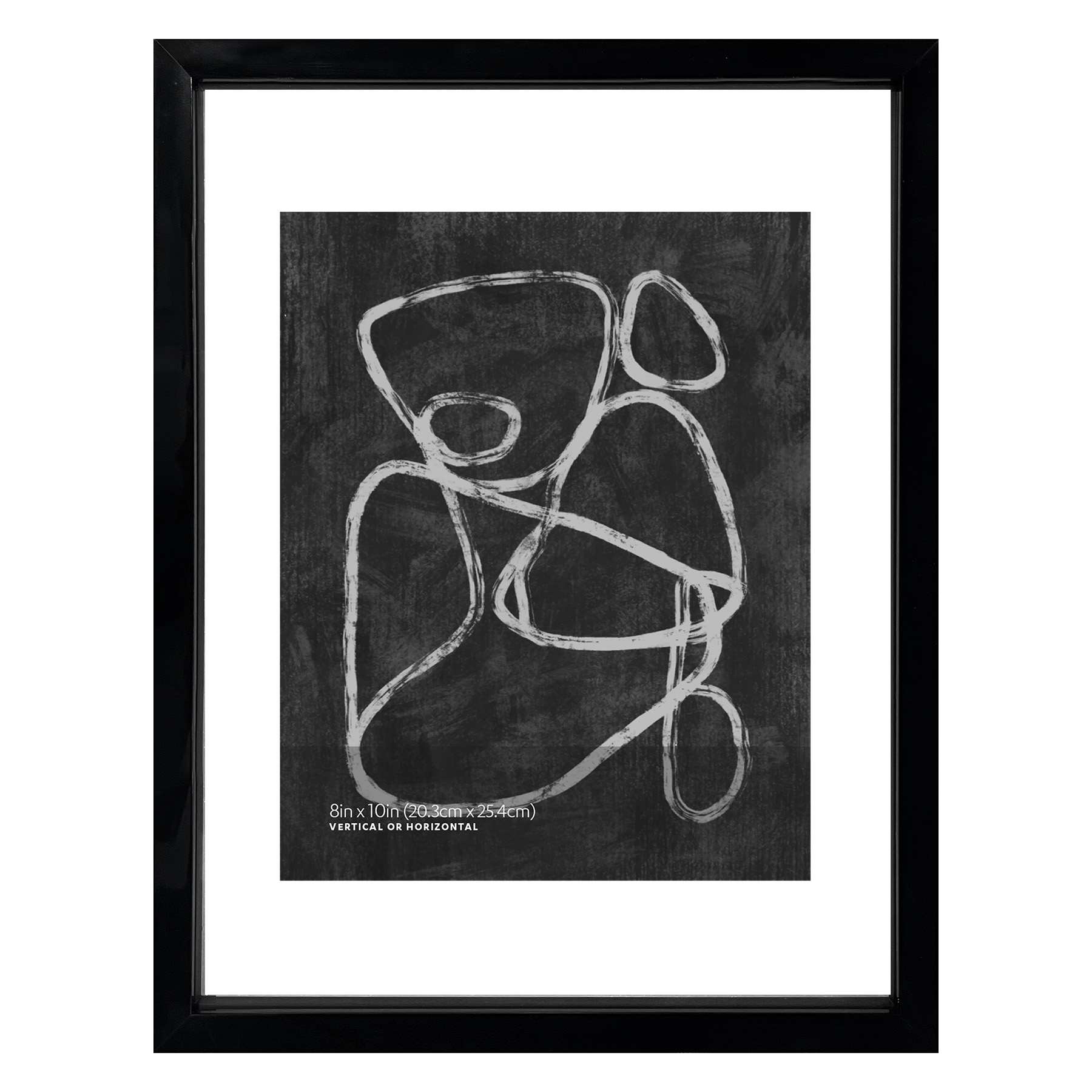 Black Floating Wall Frame, 11x14