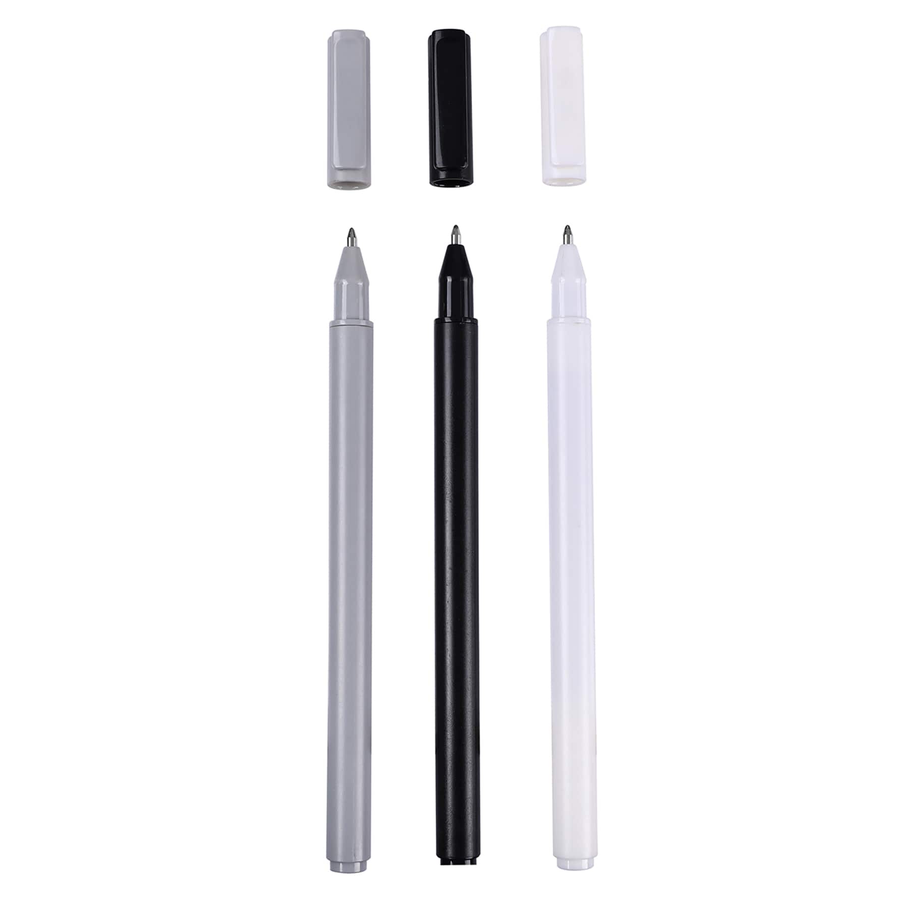 Gel Pen 7Pk- Gry Blk Blue