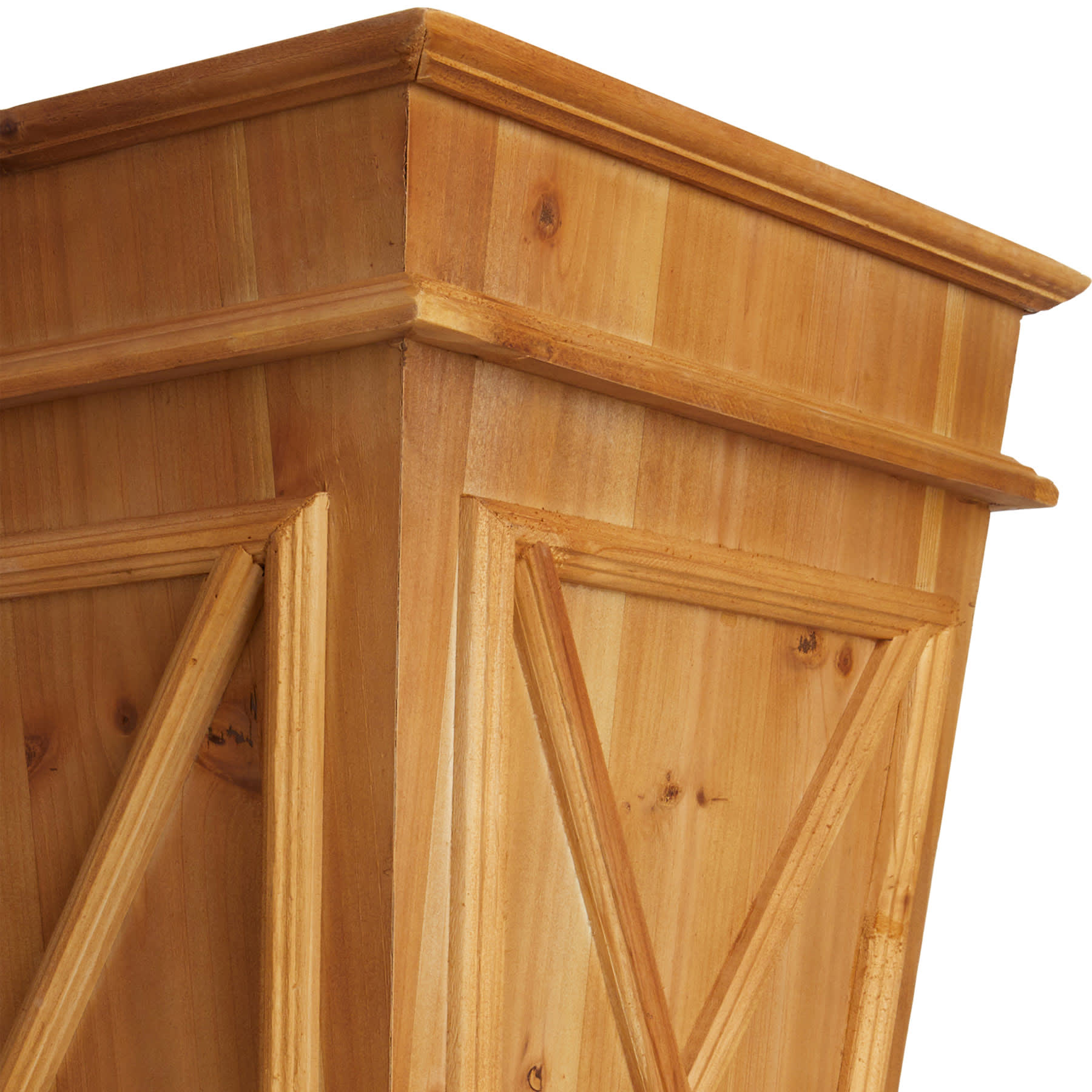 Providence Classic Natural Wood Outdoor Planter, Extra Large
