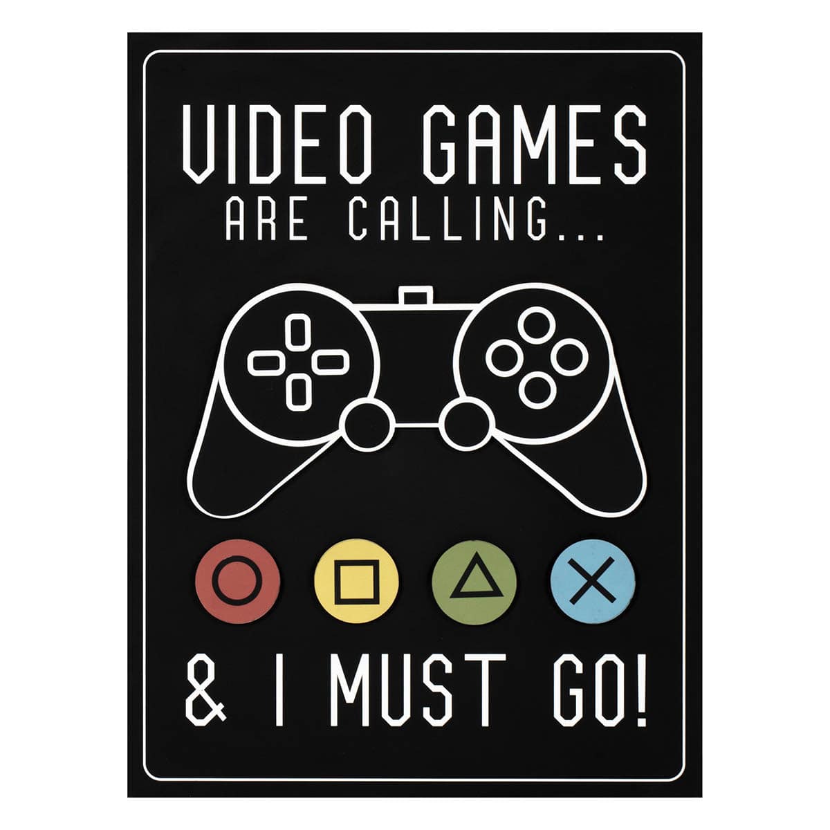 Video Games Print, 12x16