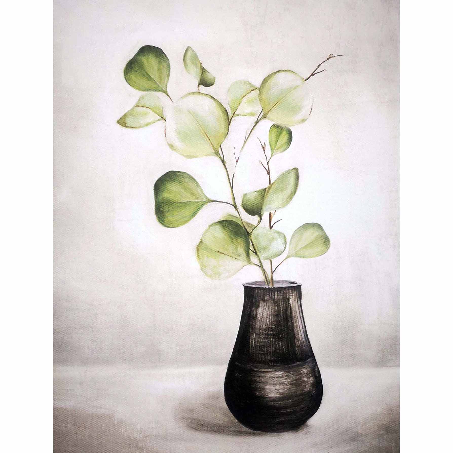 Honeybloom Botanical Eucalyptus Canvas Wall Art, 12x16