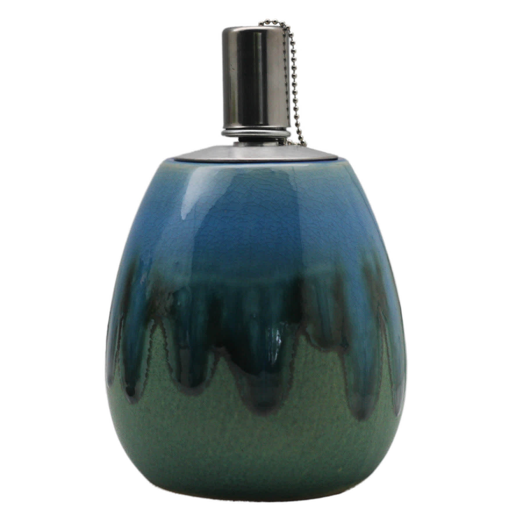 Green Ombre Ceramic Table Torch