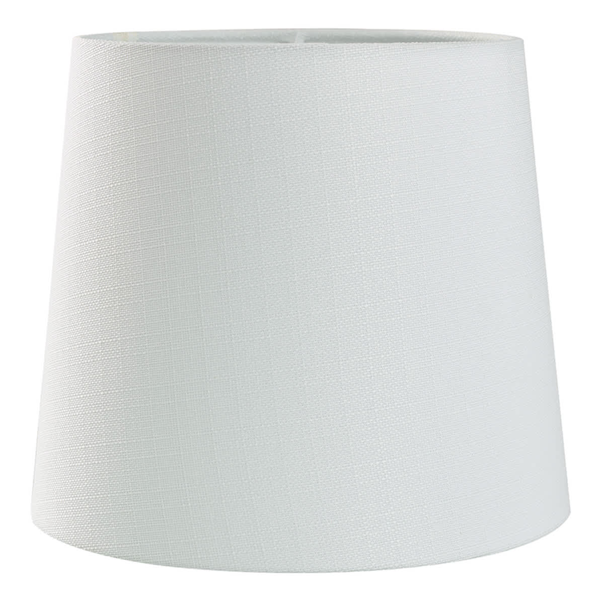 White Taper Small Table Lamp Shade, 9x11x10