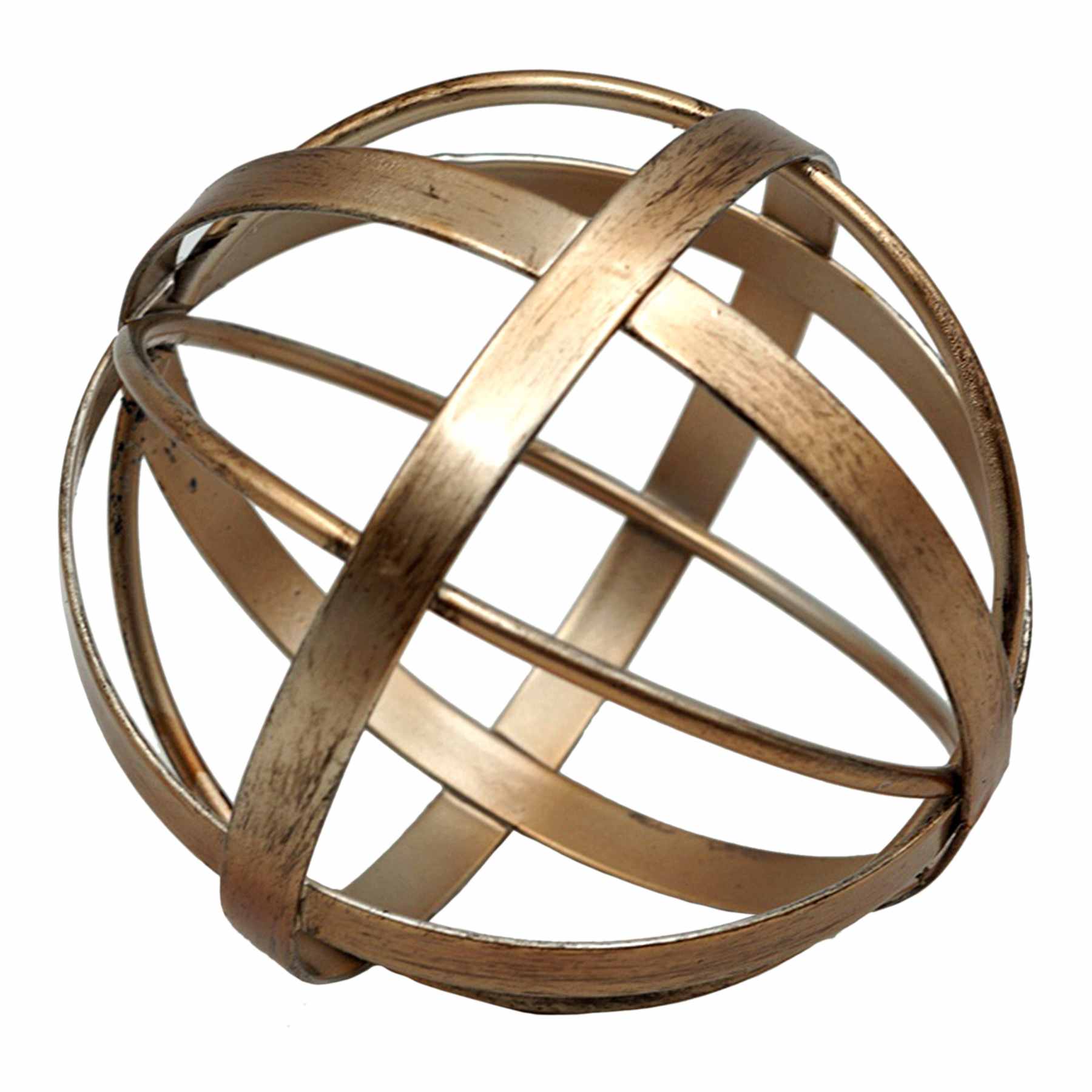 Gold Orb Decor, 5"