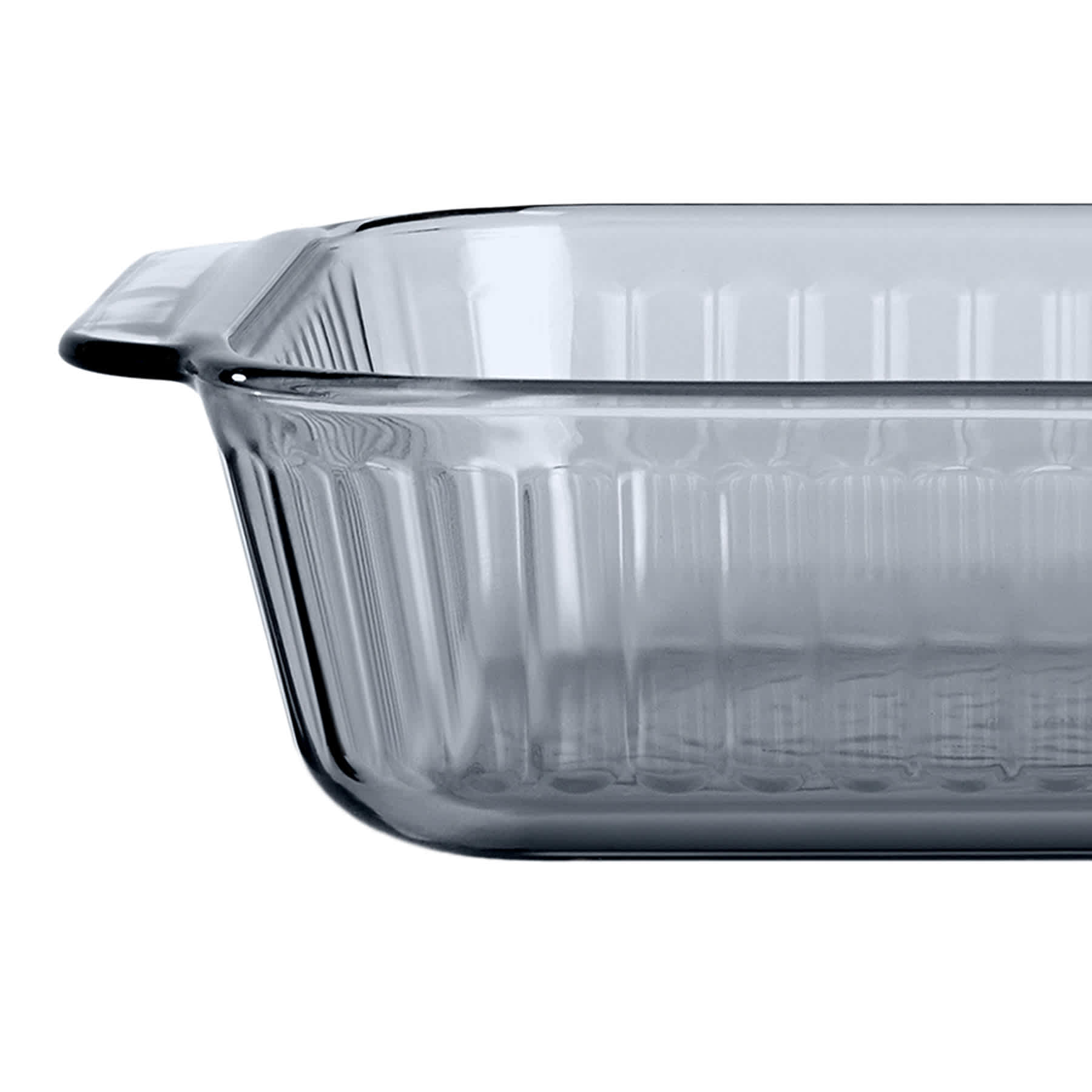 Pyrex Smoke Grey Square Bakeware, 8"