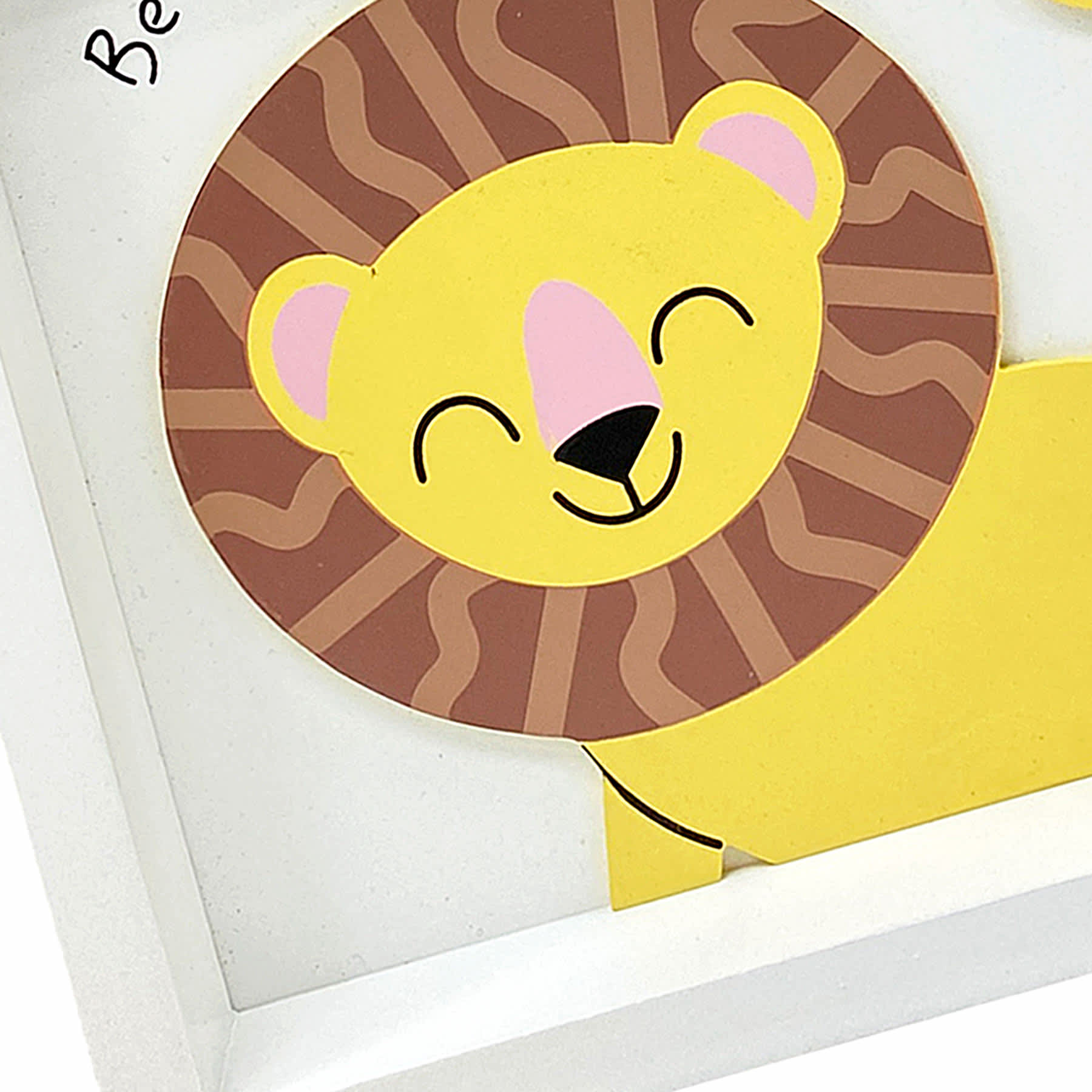 Tiny Dreamers Be Strong & Courageous Sign, 8"