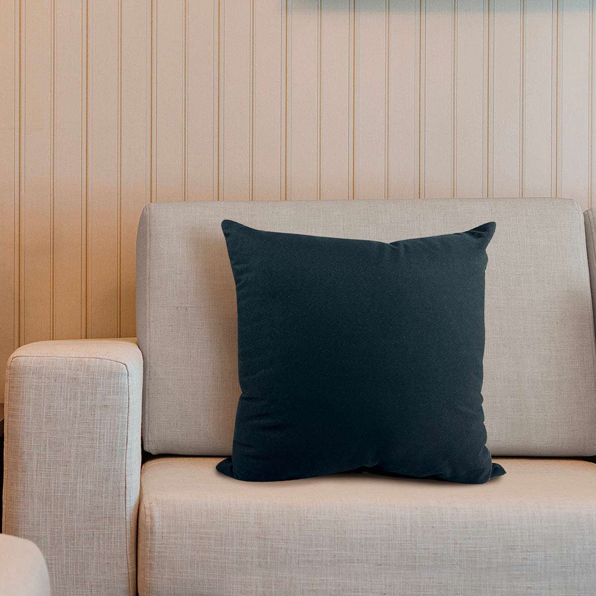 Black Throw Pillow, 18"