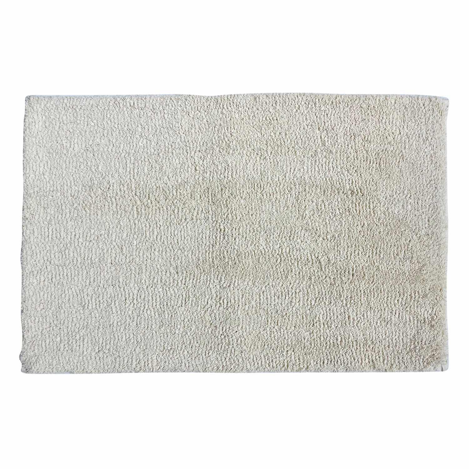 Crosby St. Solid Ivory Bath Rug, 20x30