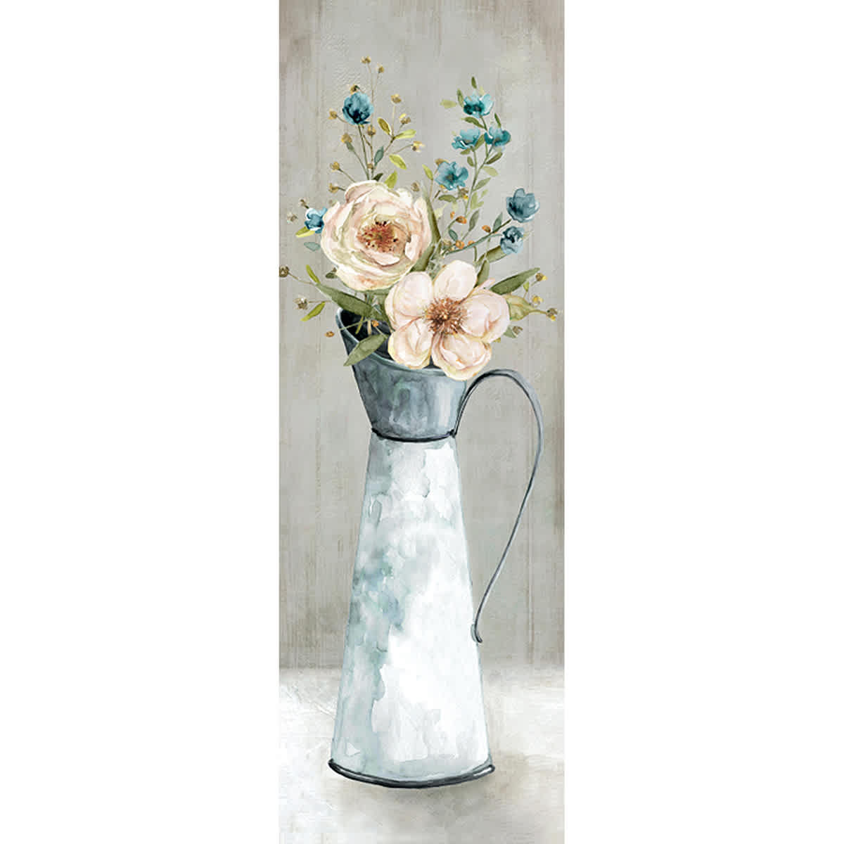 Provincial Bouquet II Canvas Wall Art, 12x36