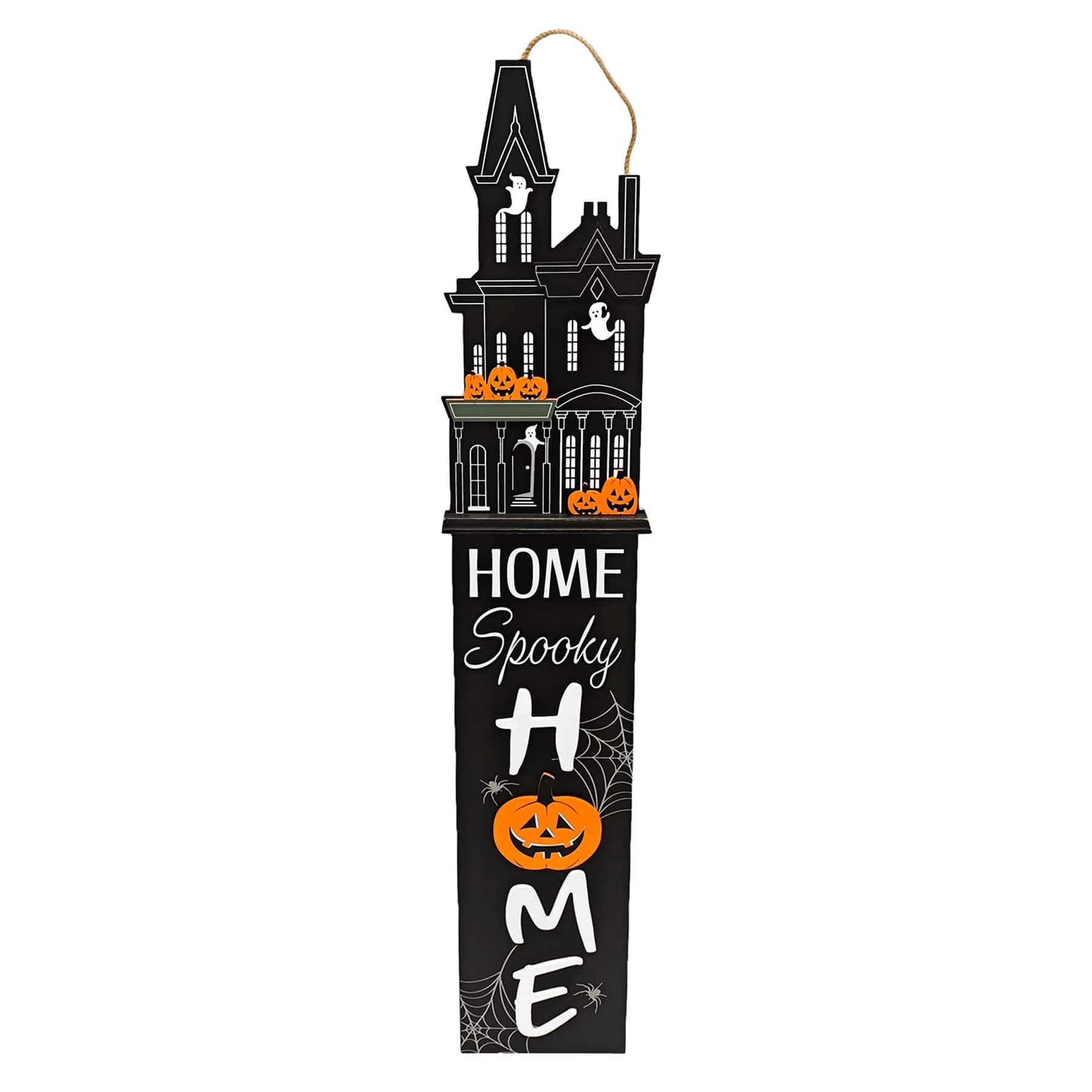 Happy Haunting Spooky Home Leaner, 47"
