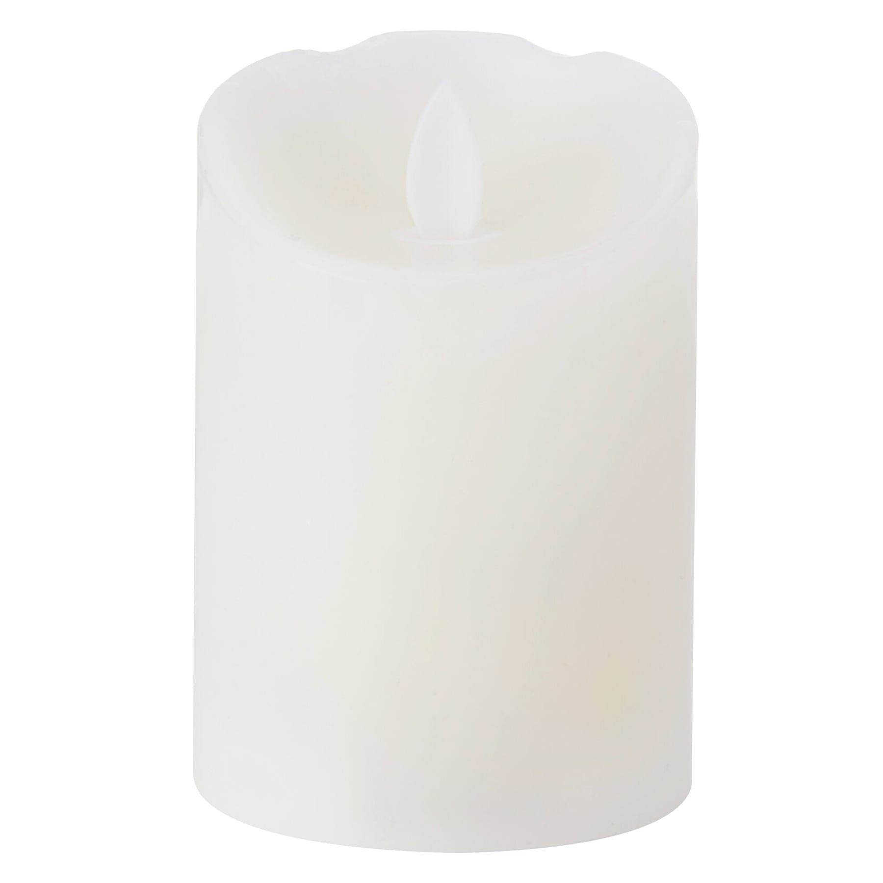 Realistic LED Pillar Candle, 3x4