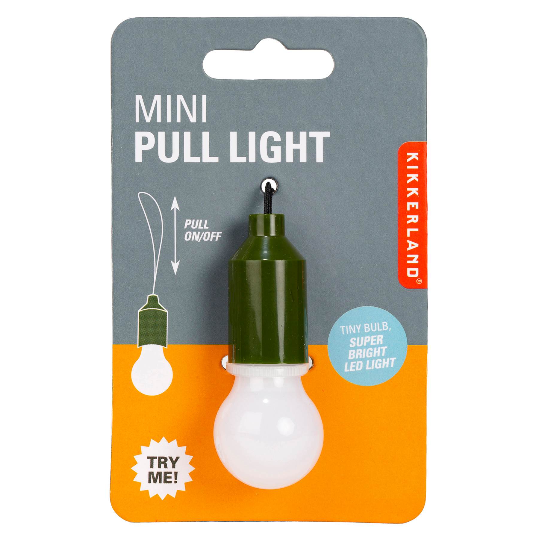 Kikkerland Mini Pull Light
