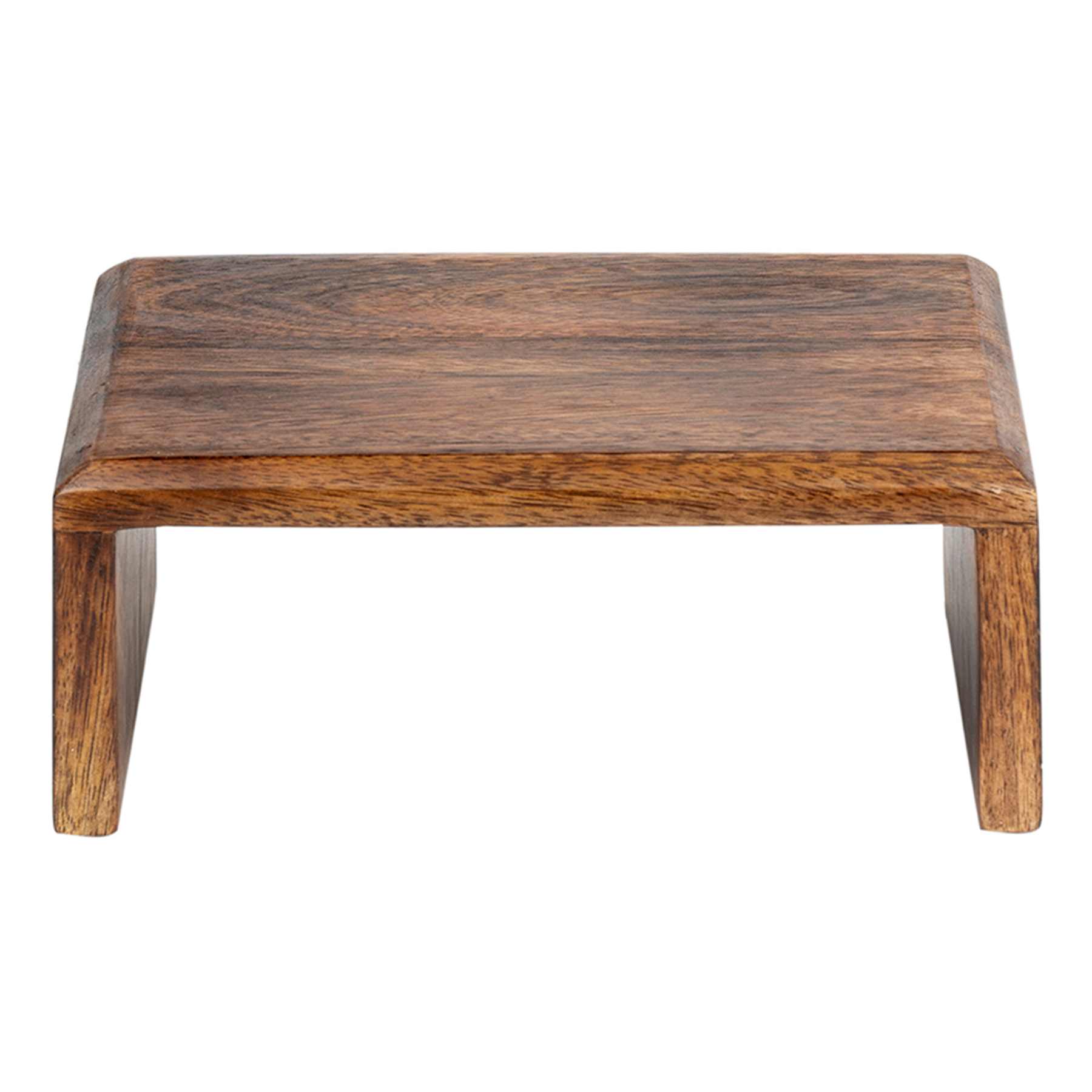 Brown Wooden Riser, 8.5x7x3.2