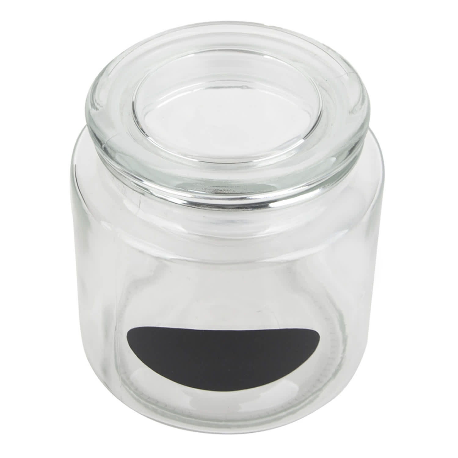 Glass Canister with Chalk Label, 50oz