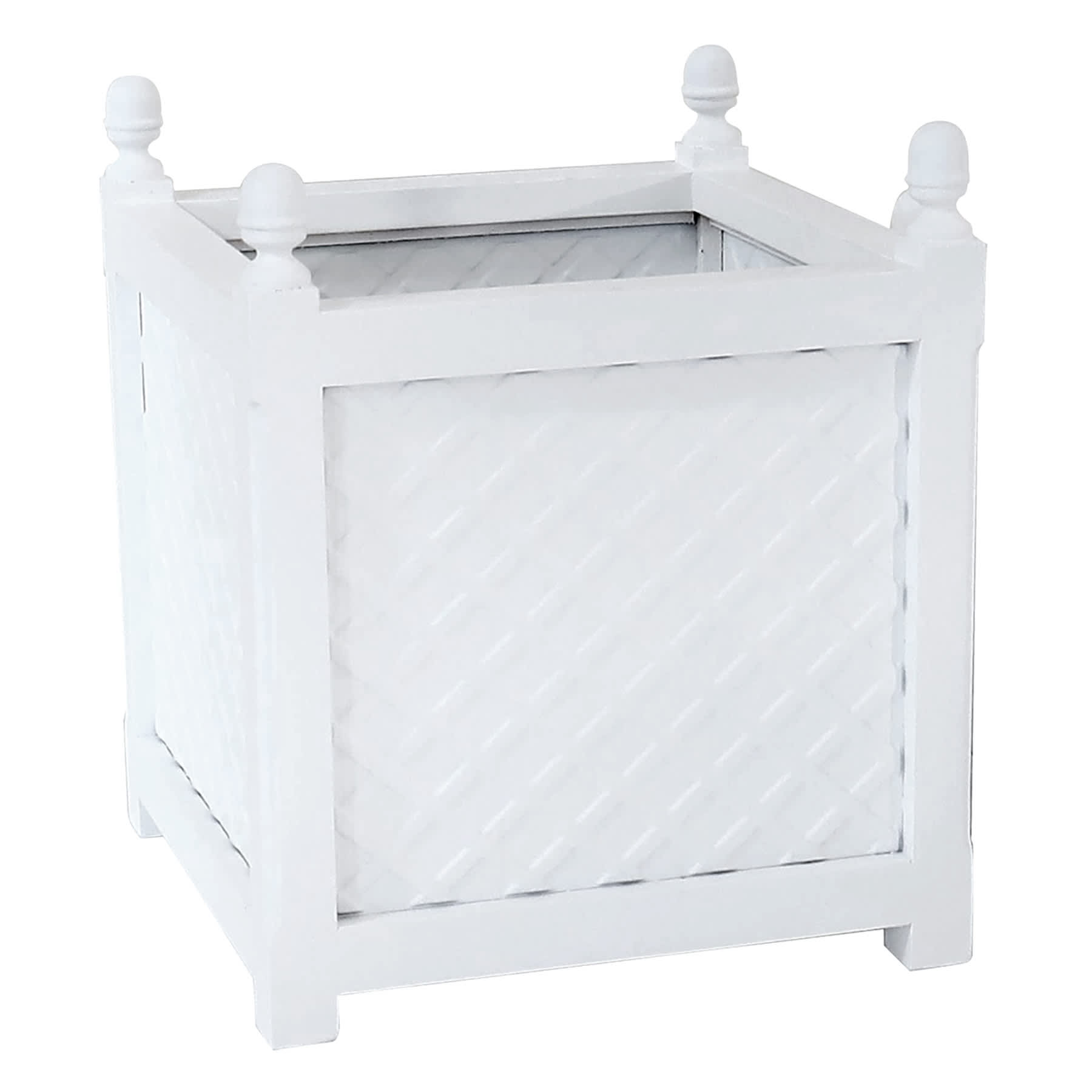 Providence Betty White Wooden Outdoor Planter, Medium