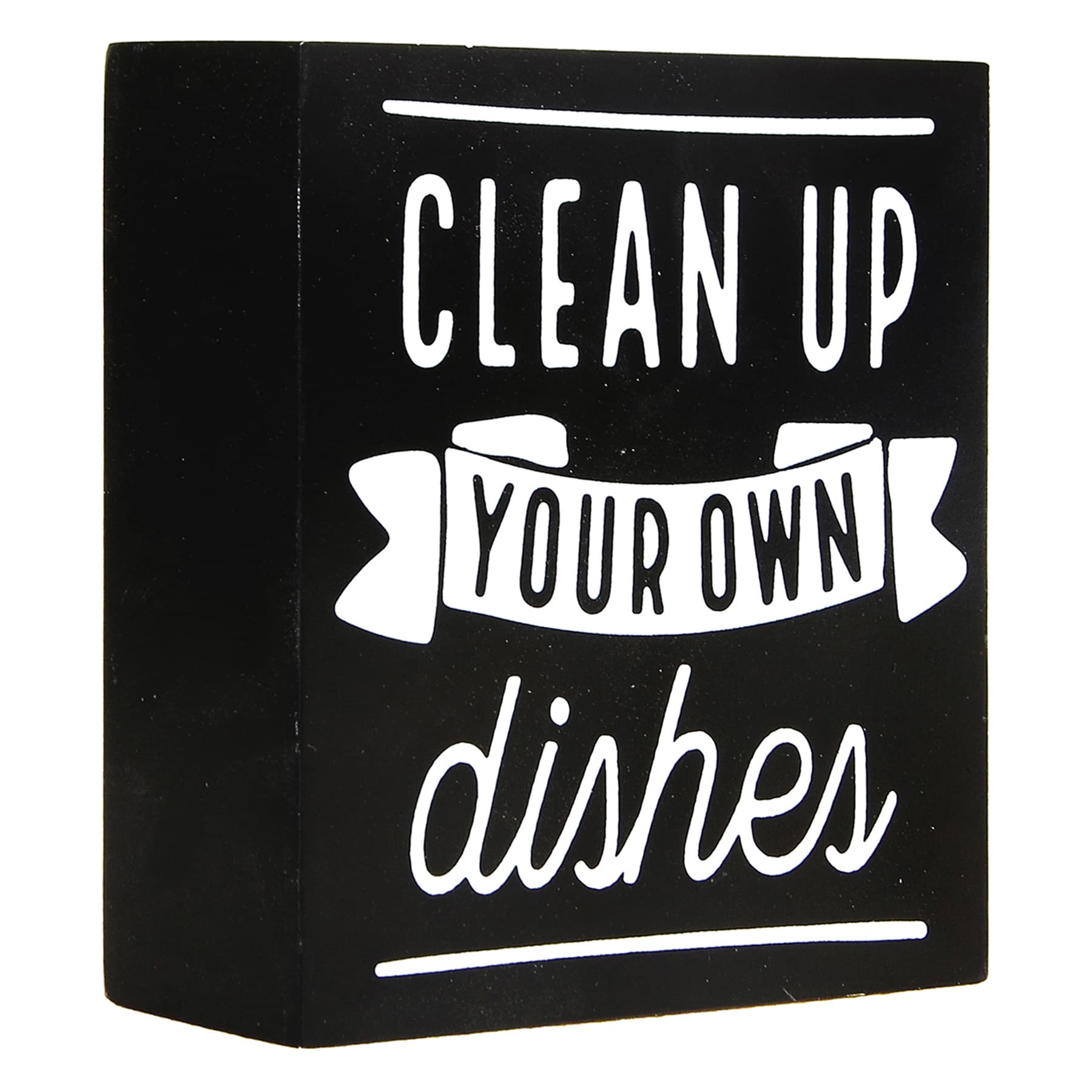 6X6 Clean Up Block