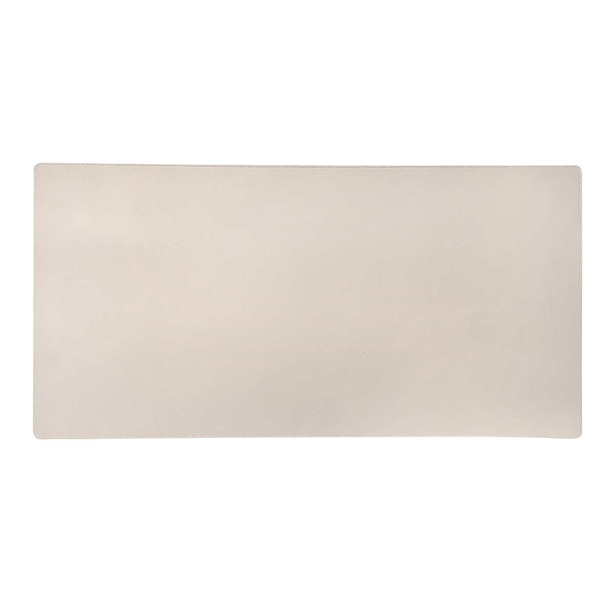 Tan Faux Leather Desk Pad, 31x15.5
