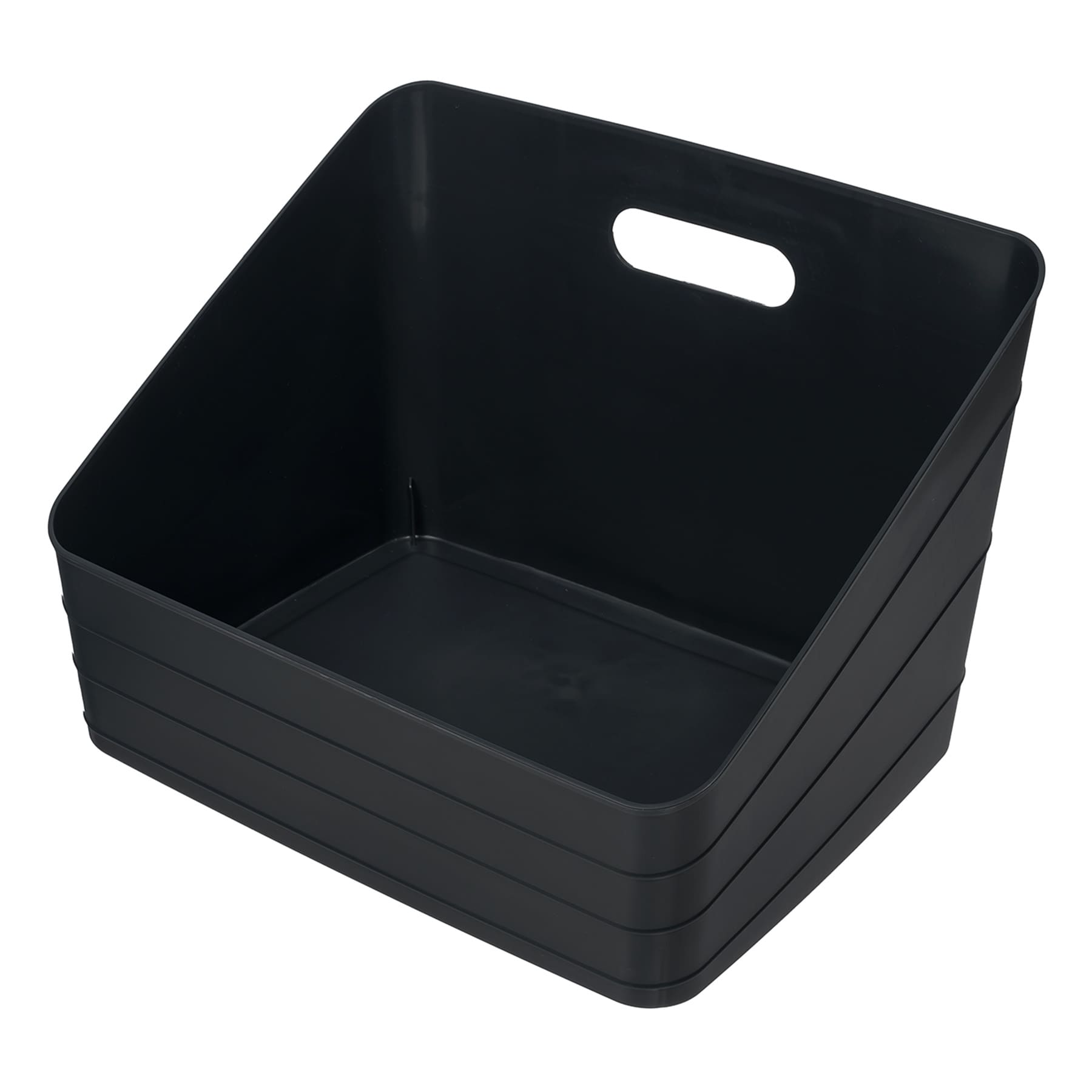 Large Organization Flex Bin Black
