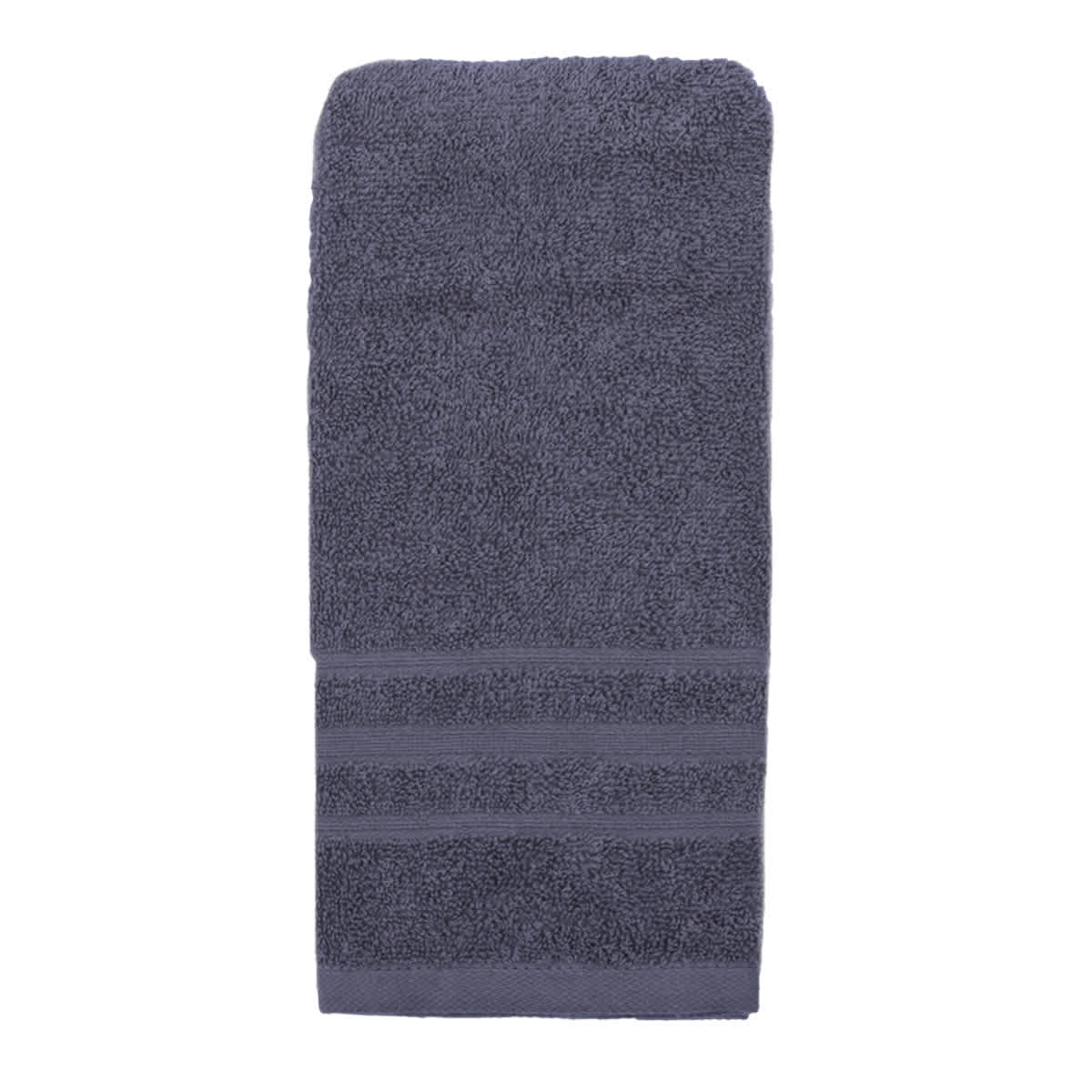 Essential Solid Dark Grey Hand Towel, 16x26