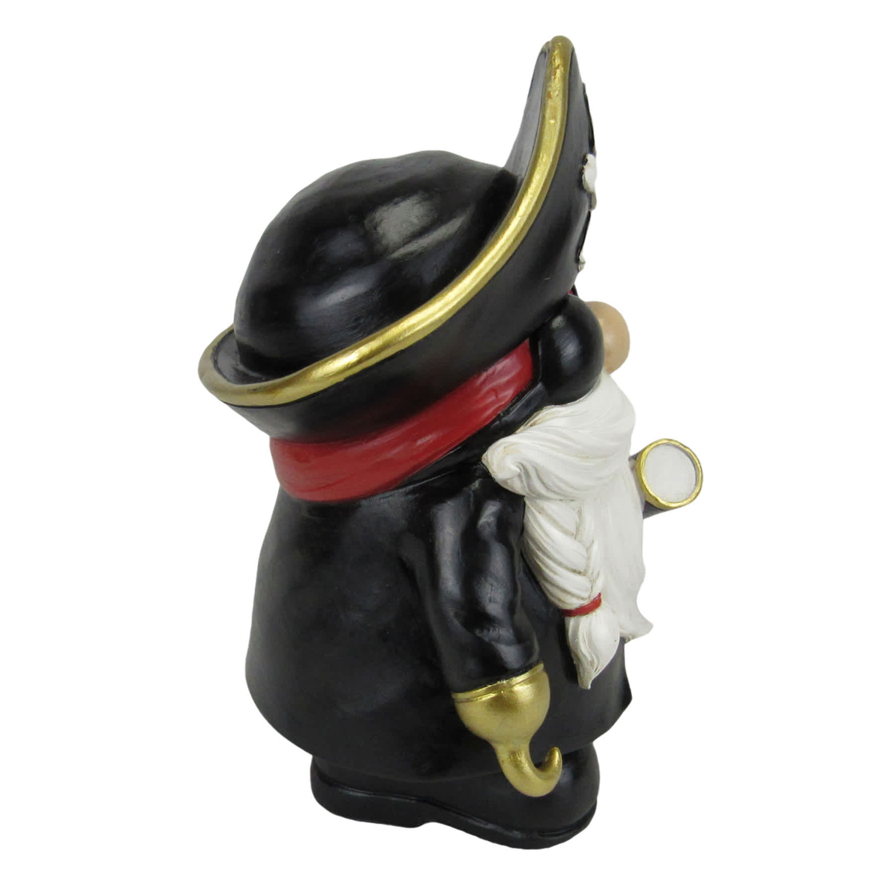 Pirate Gnome Outdoor Garden Statue, 8"