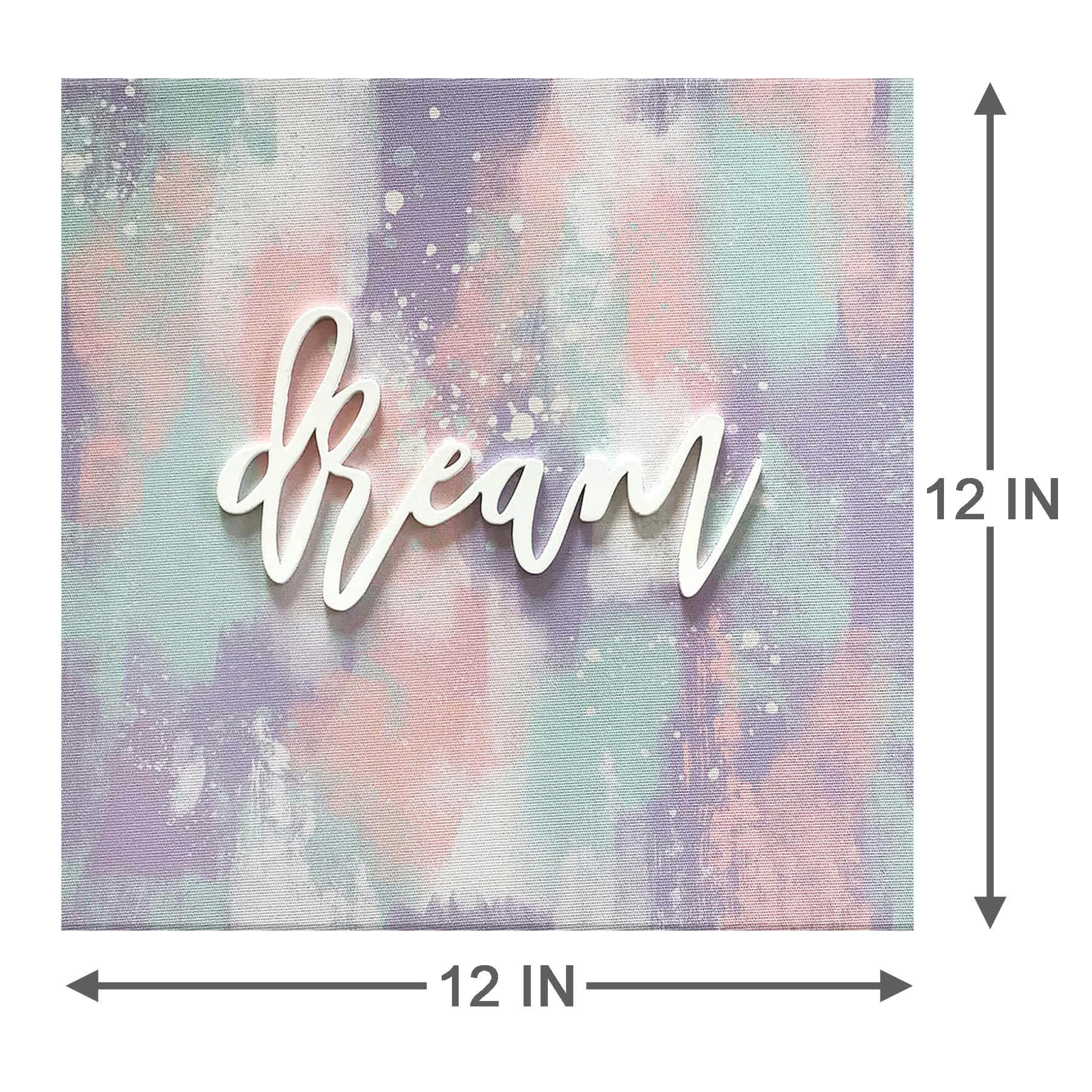 Tiny Dreamers Pastel Dream Canvas Wall Art, 12"