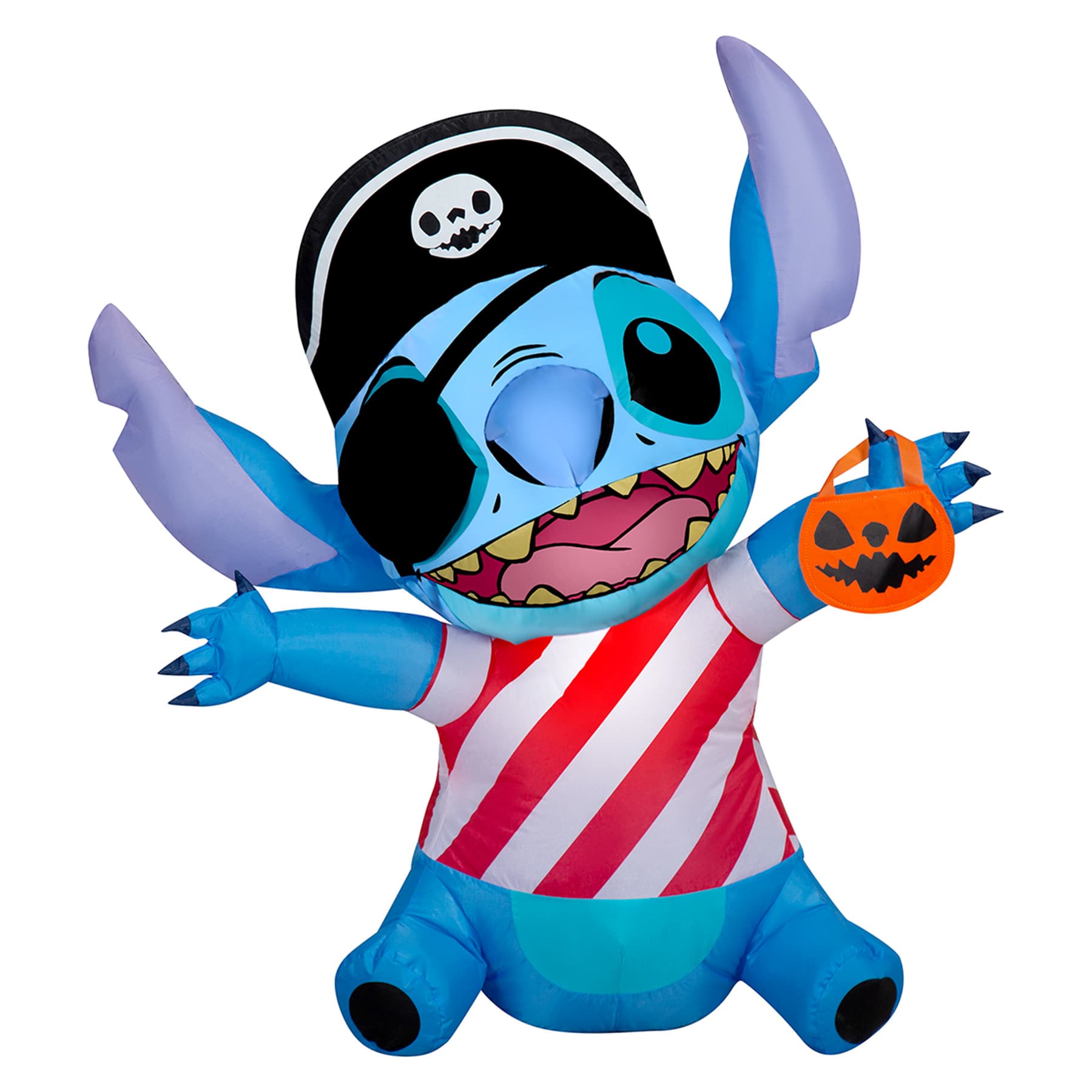 Pirate Stitch Halloween Inflatable, 3'