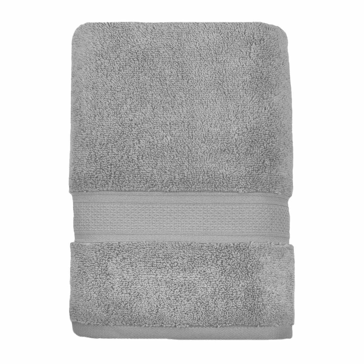 Providence Luxury Grey Bath Towel, 30x56