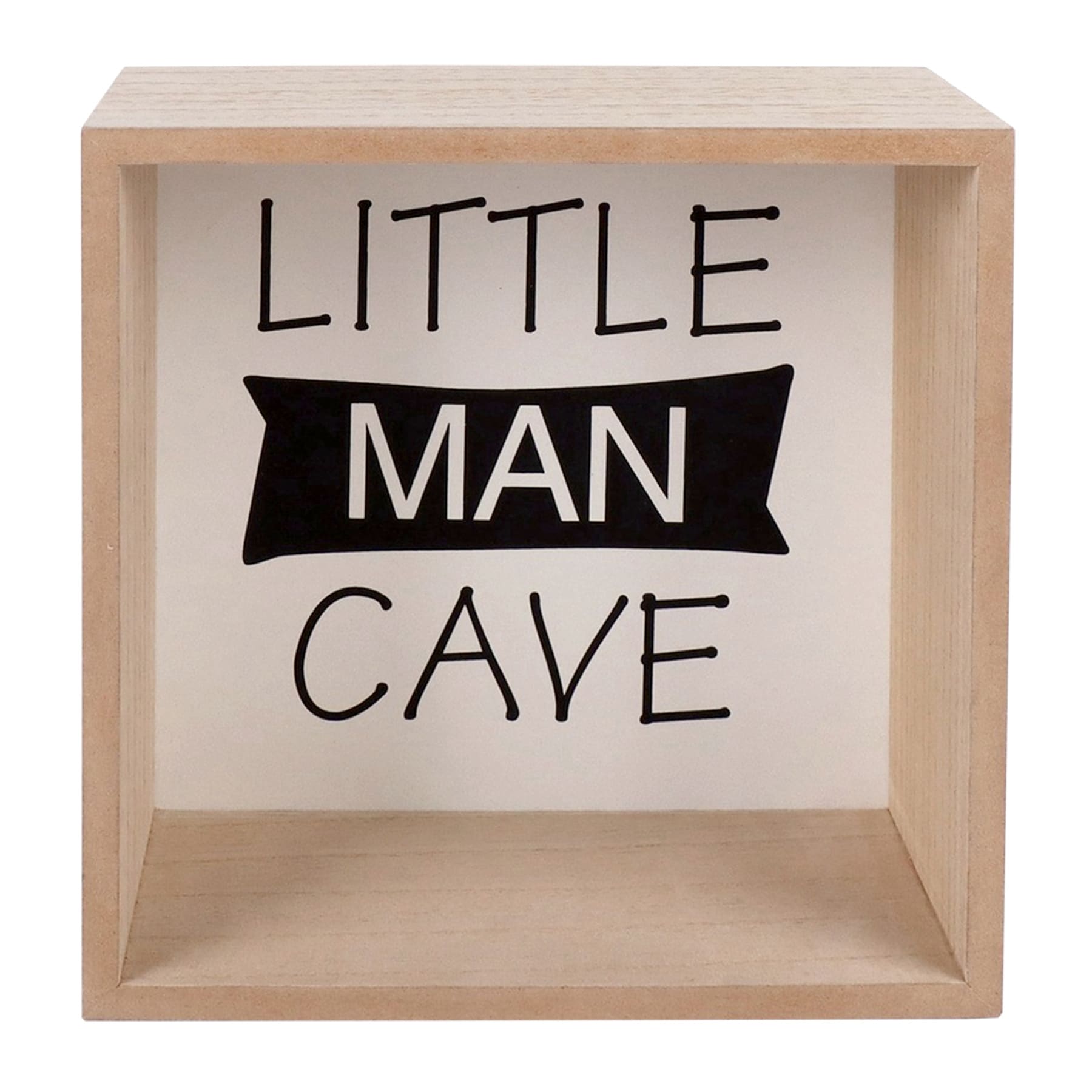 Tiny Dreamers Little Man Cave Sign, 8"
