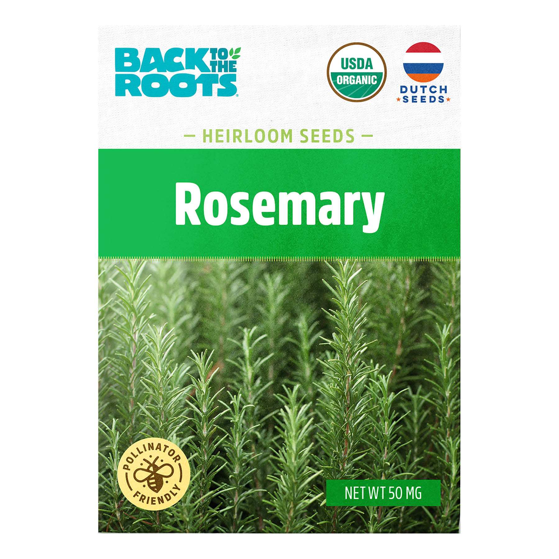 Back to Roots Heirloom Seeds, Rosemary