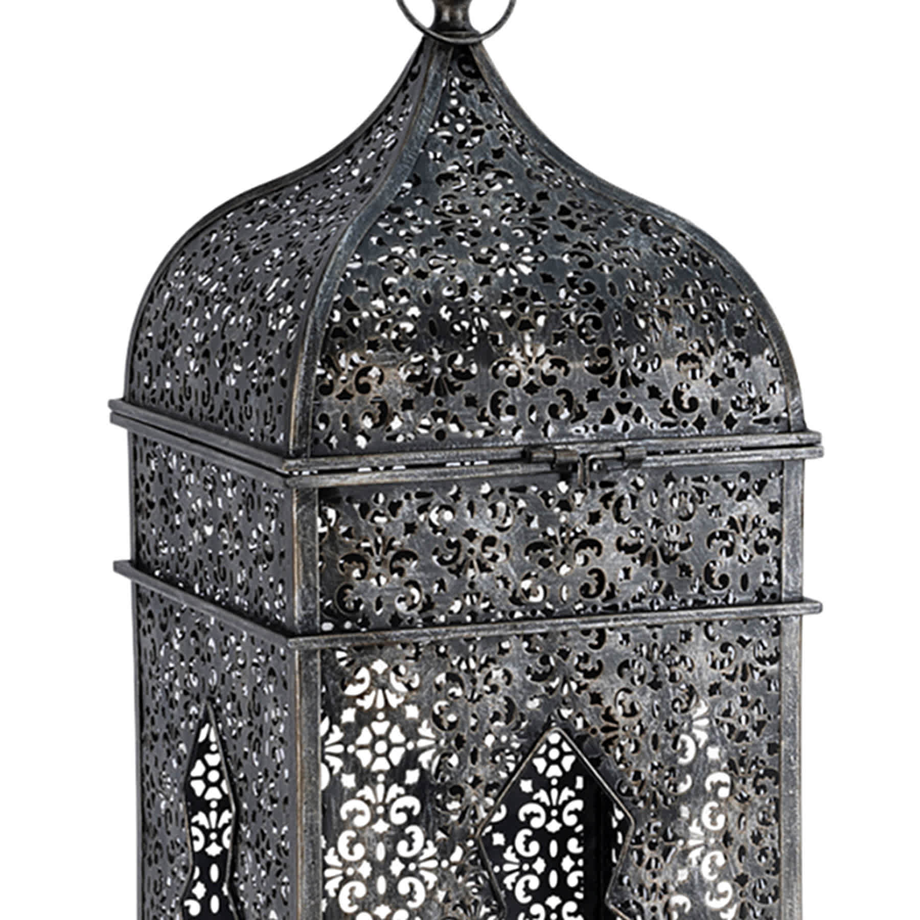 Found & Fable Metal Lantern, 32"