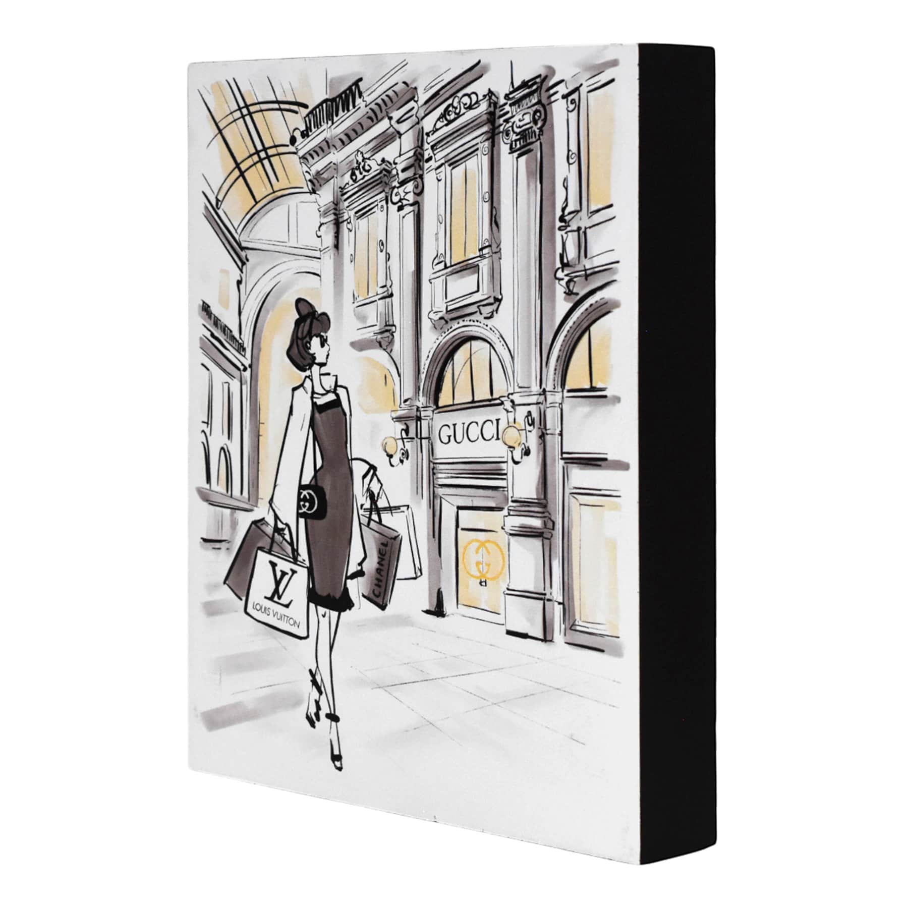 Shopping Box Art, 8x10