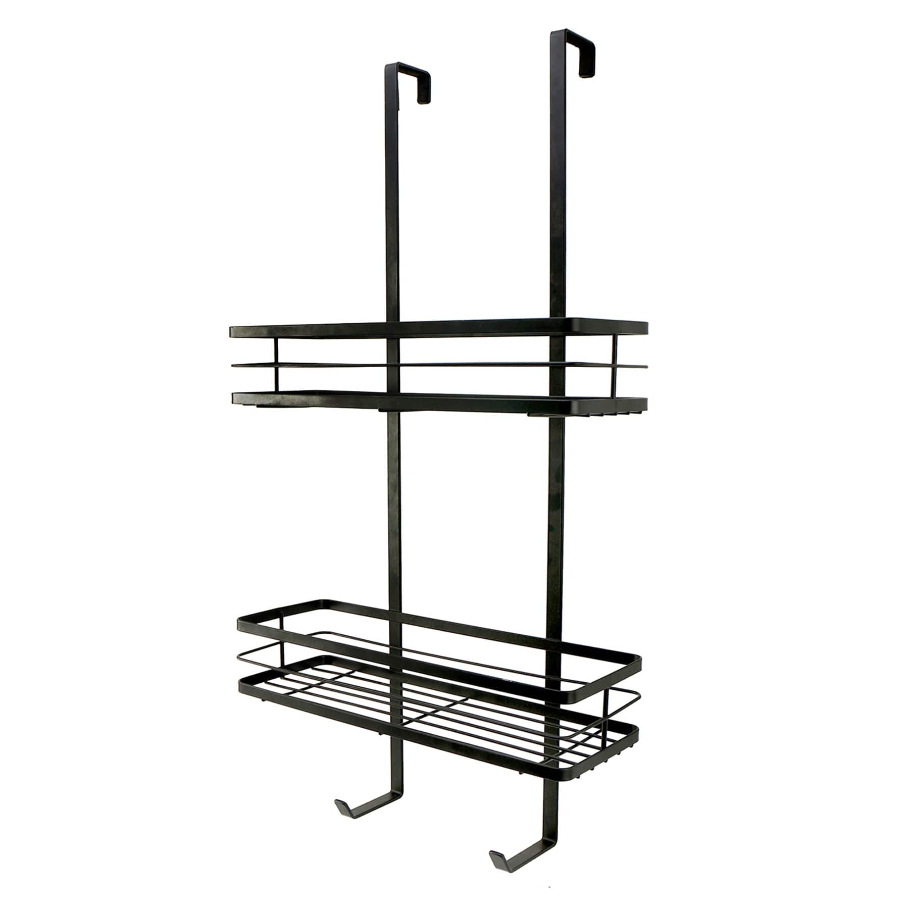 Keller Black 2-Tier over The Door Caddy