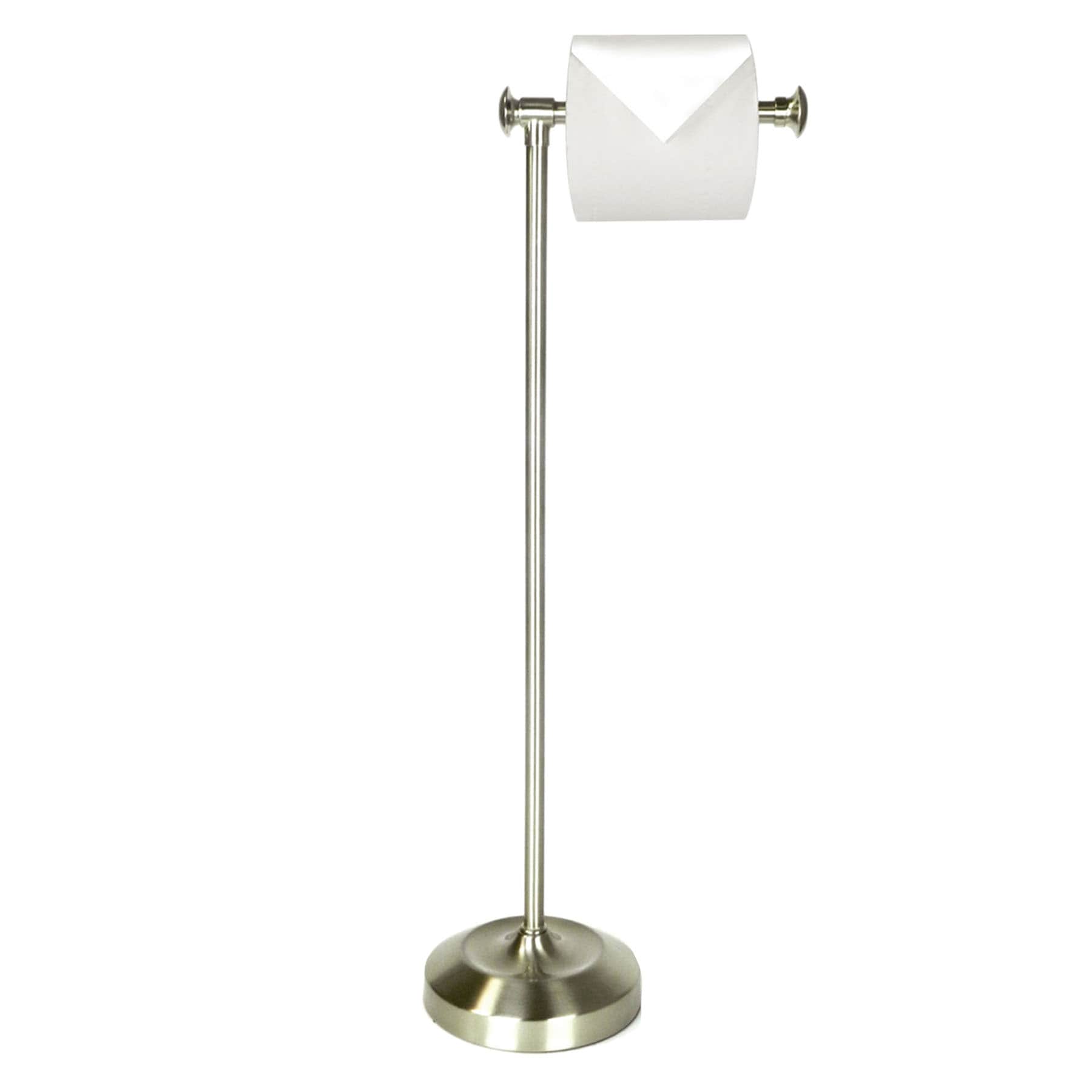 Gama Satin Nickel Toilet Paper Holder