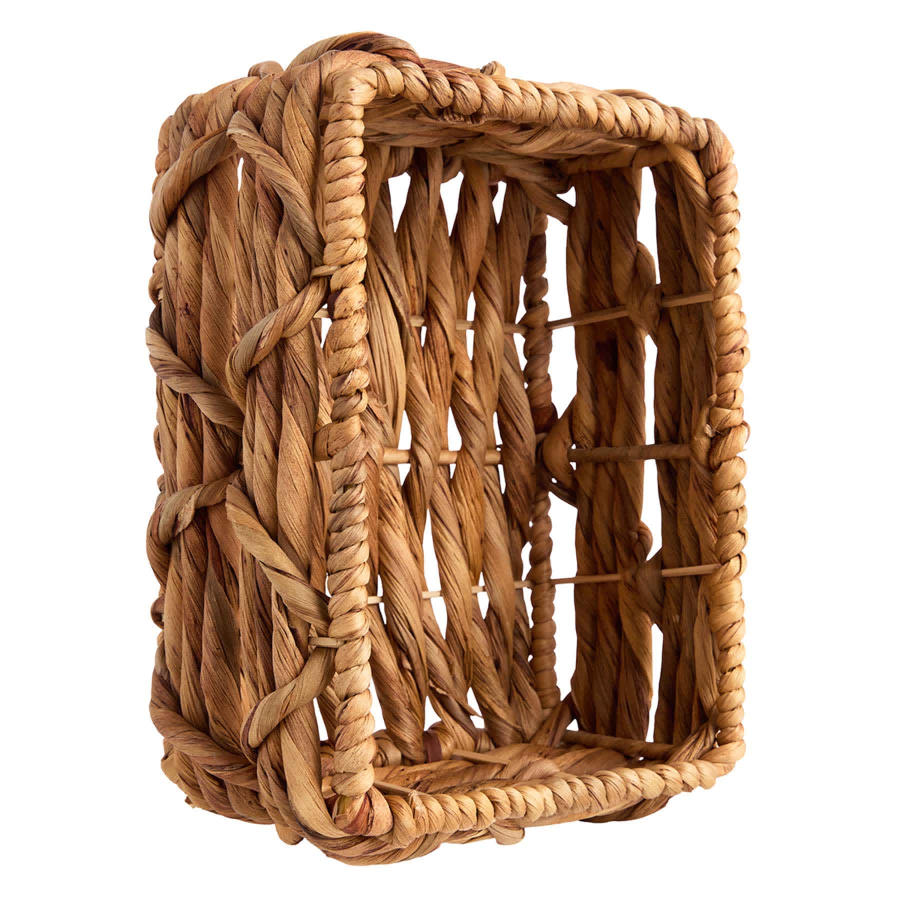 Found & Fable Kai Rectangle X Weave Storage Basket, Small