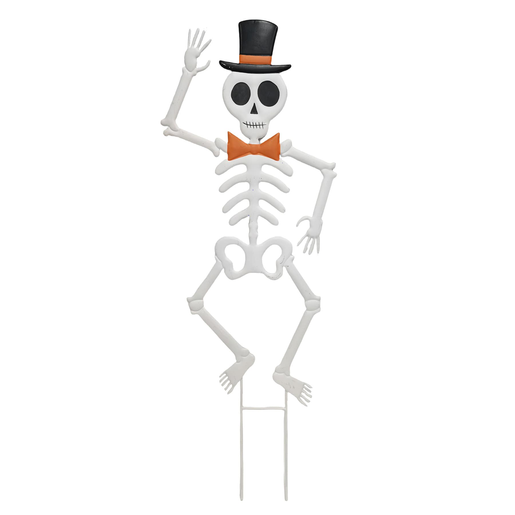 Happy Haunting Skeleton Yardstake, 34"