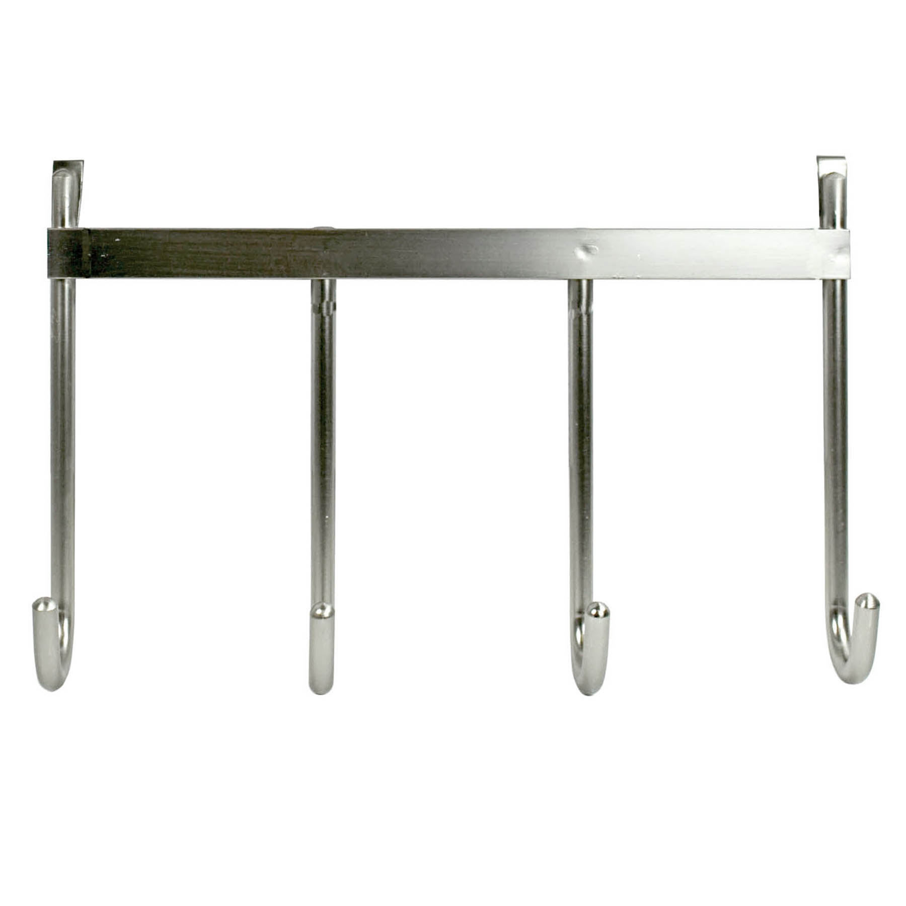 4-Hook Over the Door Hanger, Nickel